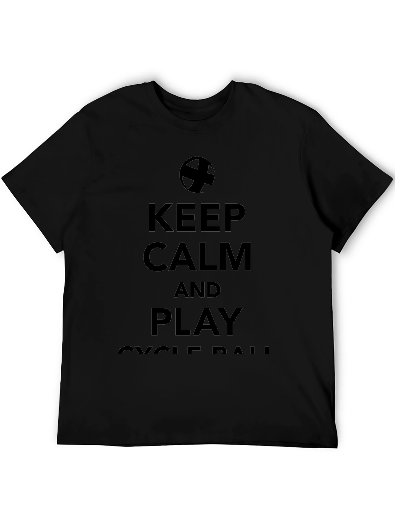 Keep Calm and Play Cycle Ball T-Shirt