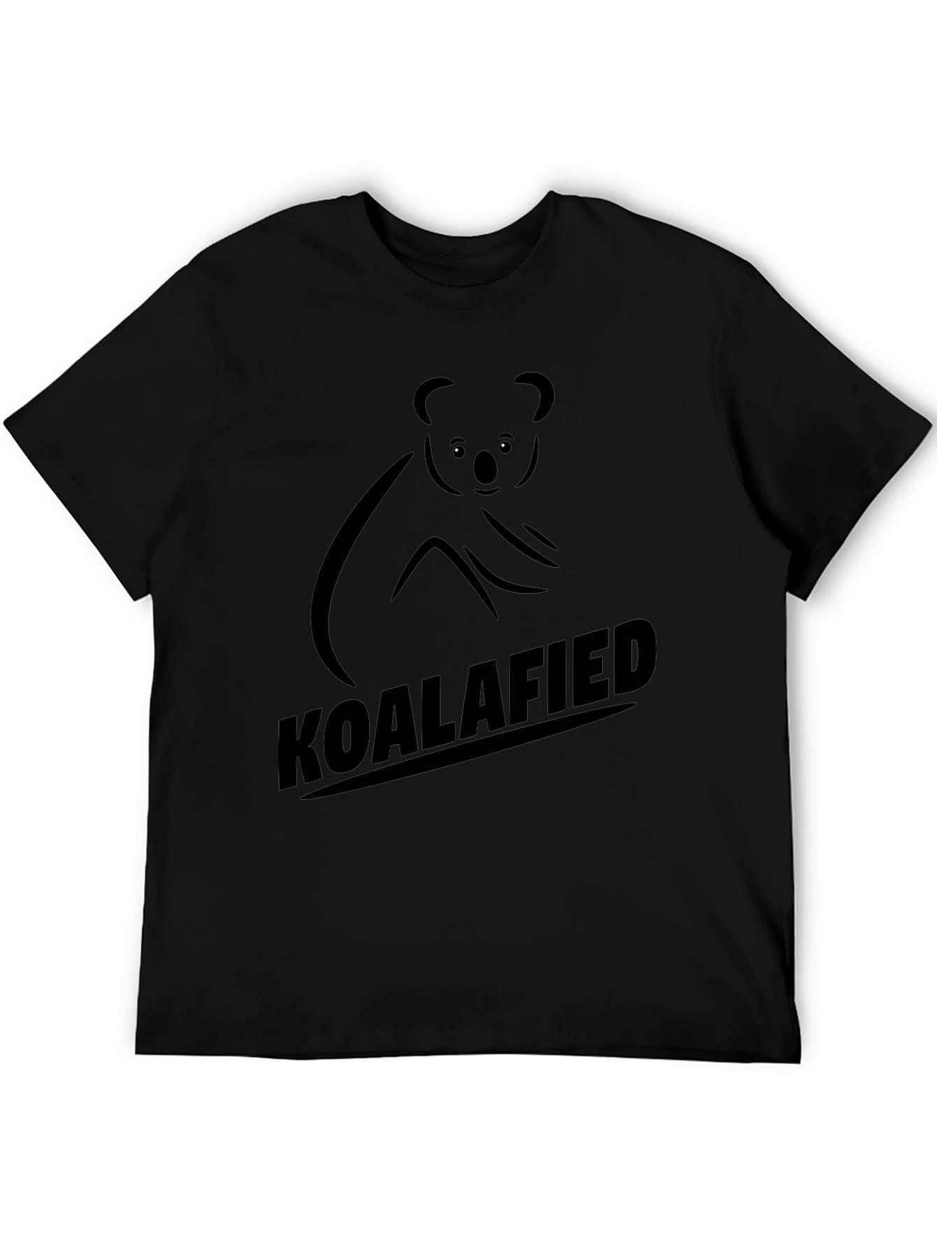 Koalafied Graphic Tee - Black