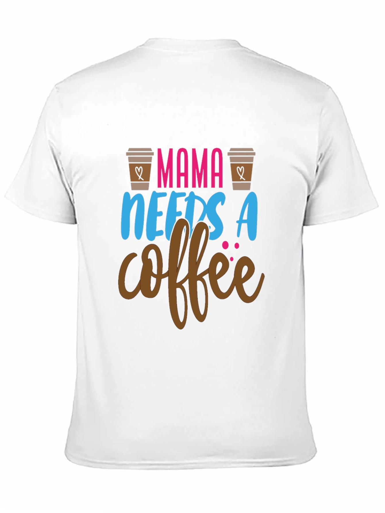 Mama Needs Coffee Graphic Tee - Black Unisex T-Shirt
