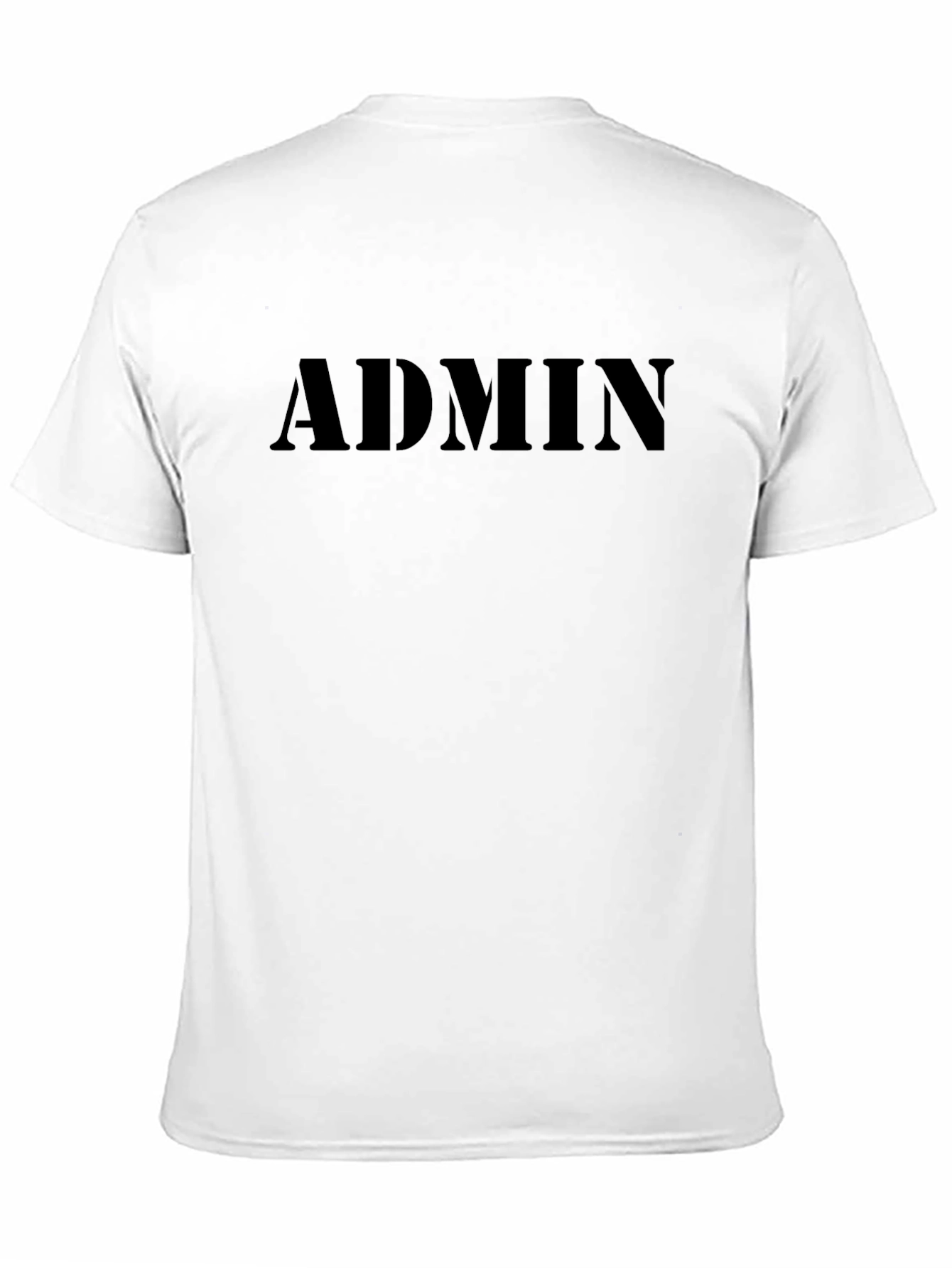 Admin T-Shirt - Bold Statement Tee