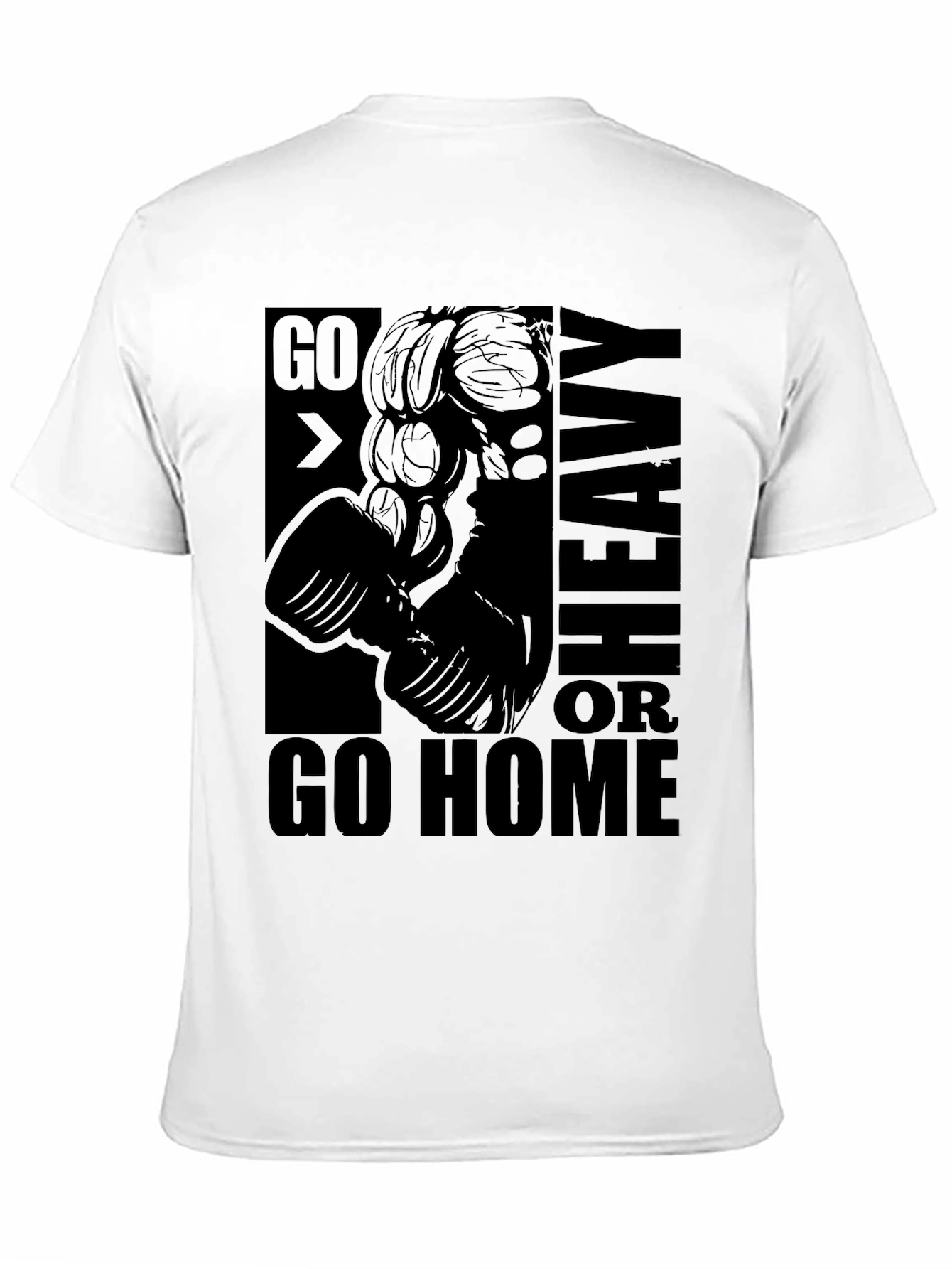 Go Heavy or Go Home Graphic Tee