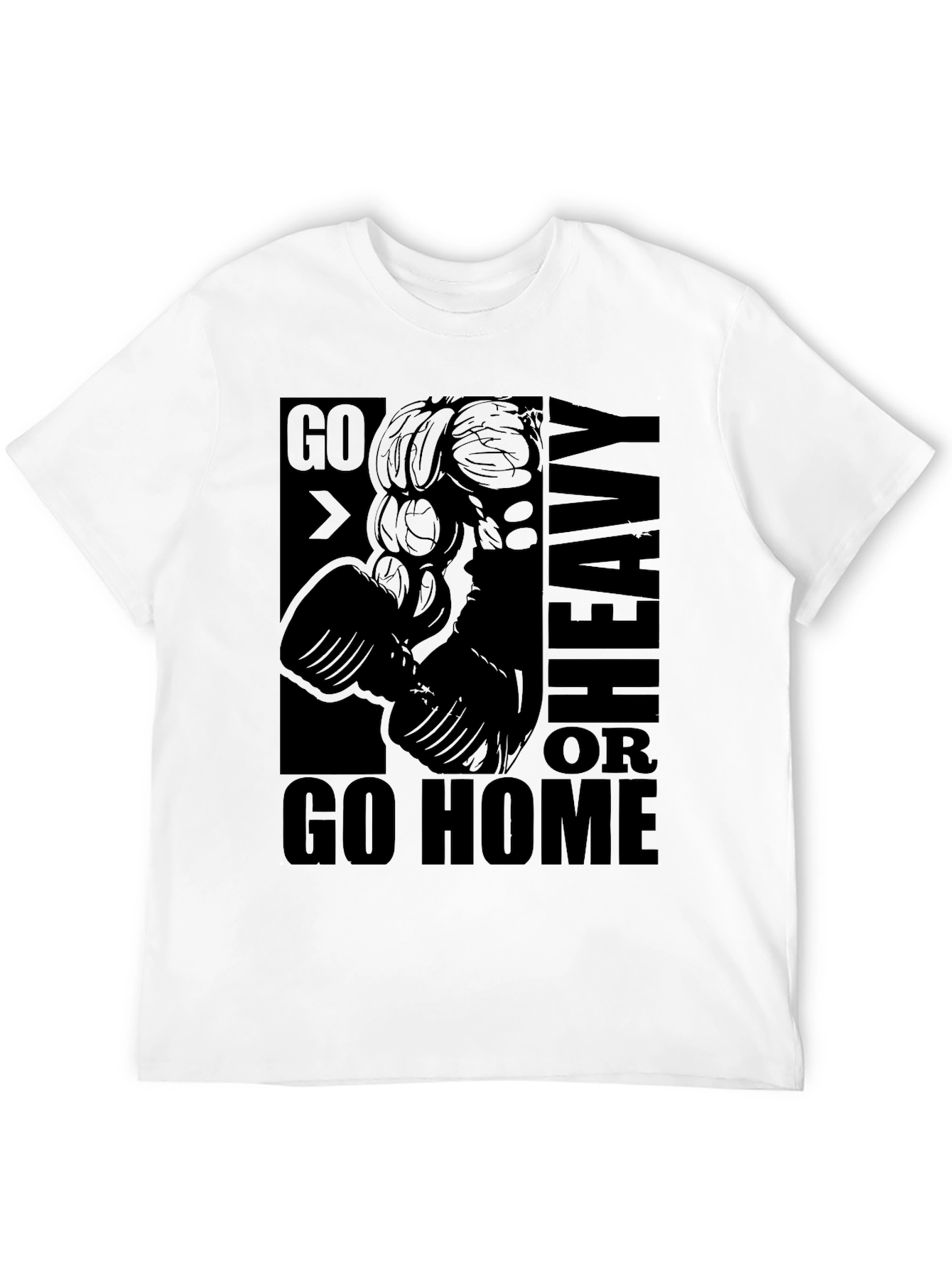 Go Heavy or Go Home Graphic Tee