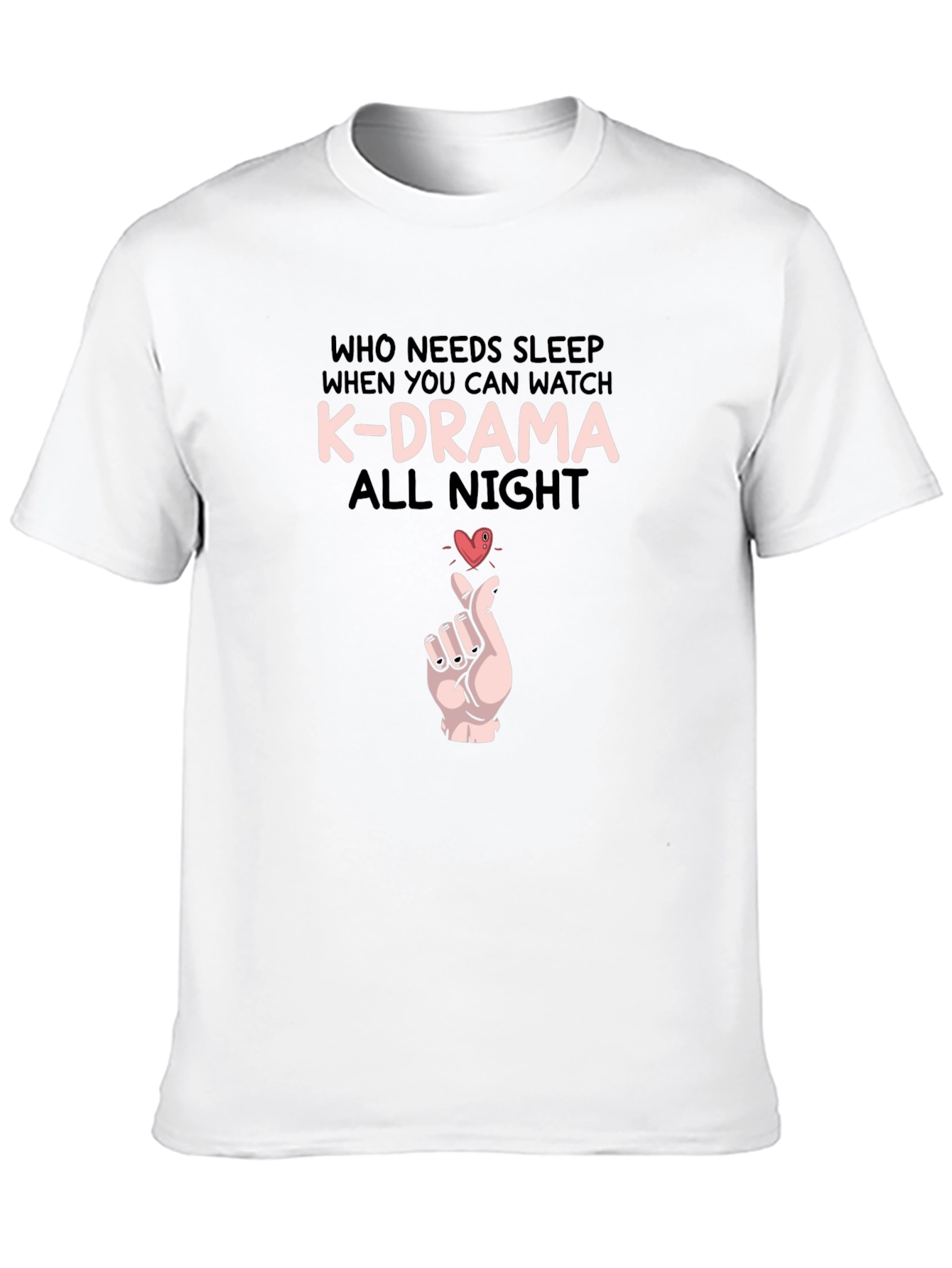K-Drama All Night Graphic Tee