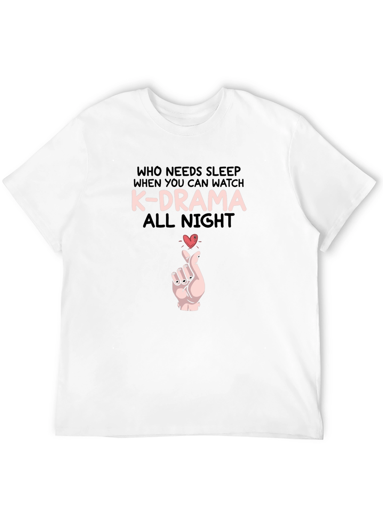 K-Drama All Night Graphic Tee