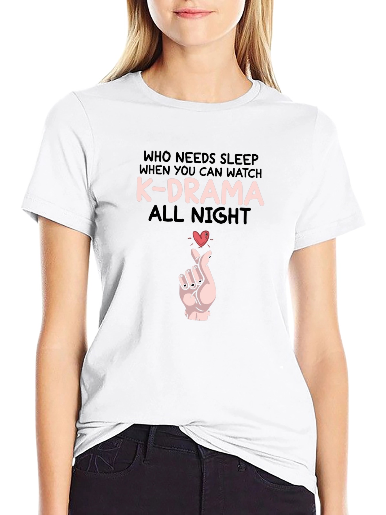 K-Drama All Night Graphic Tee