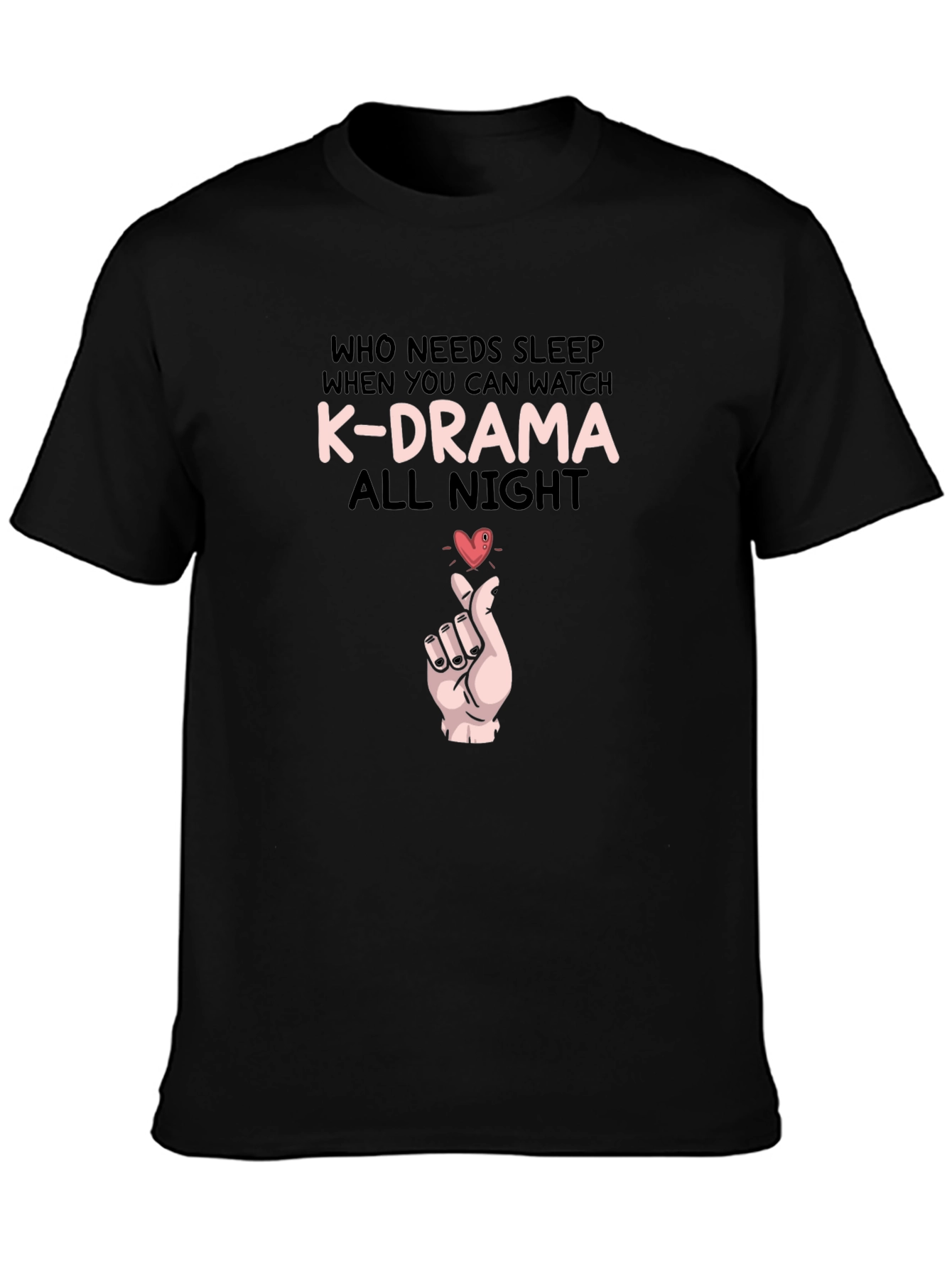 K-Drama All Night Graphic Tee