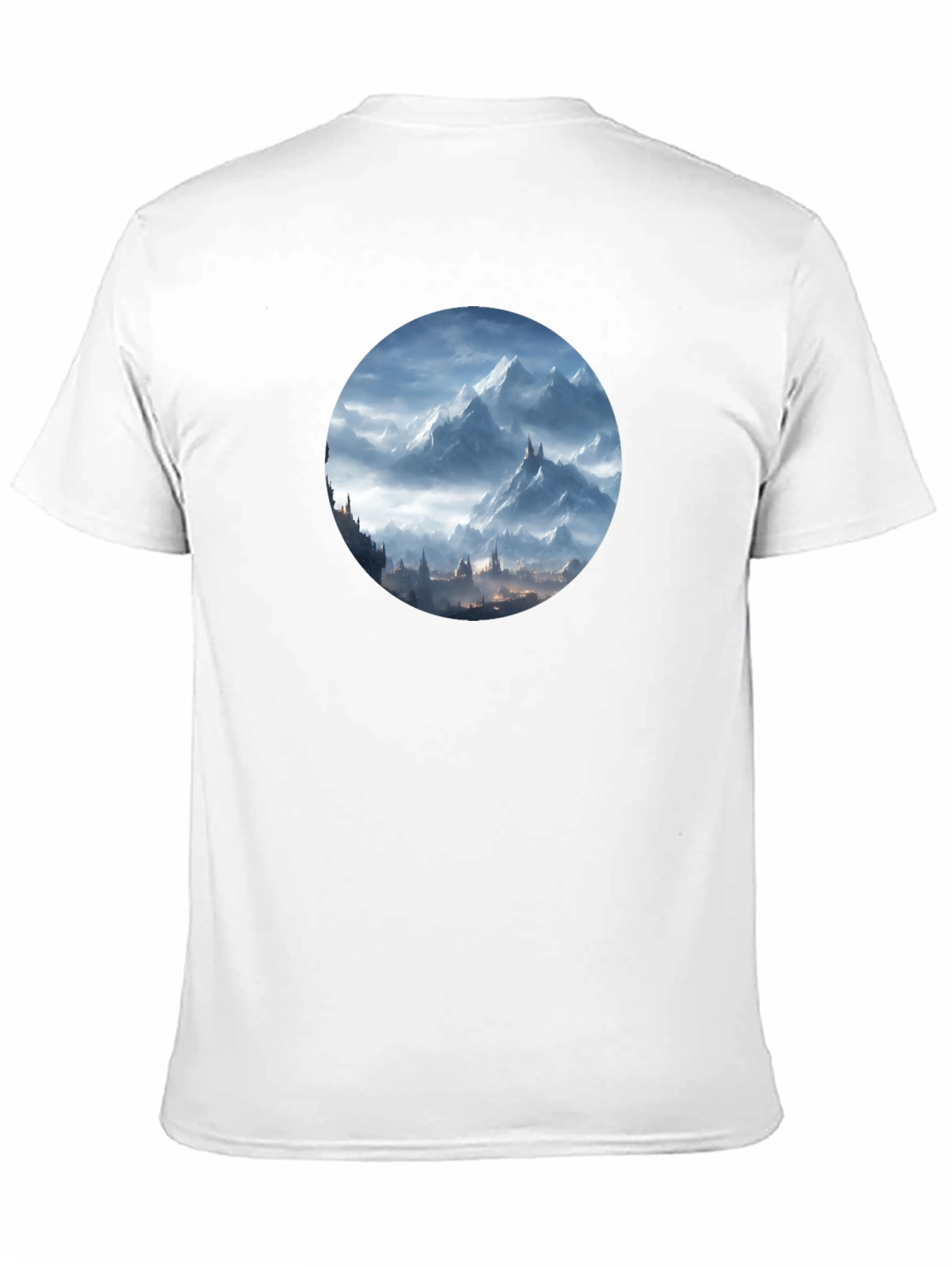 Mountain Vista Graphic Tee - Mens Black T-Shirt