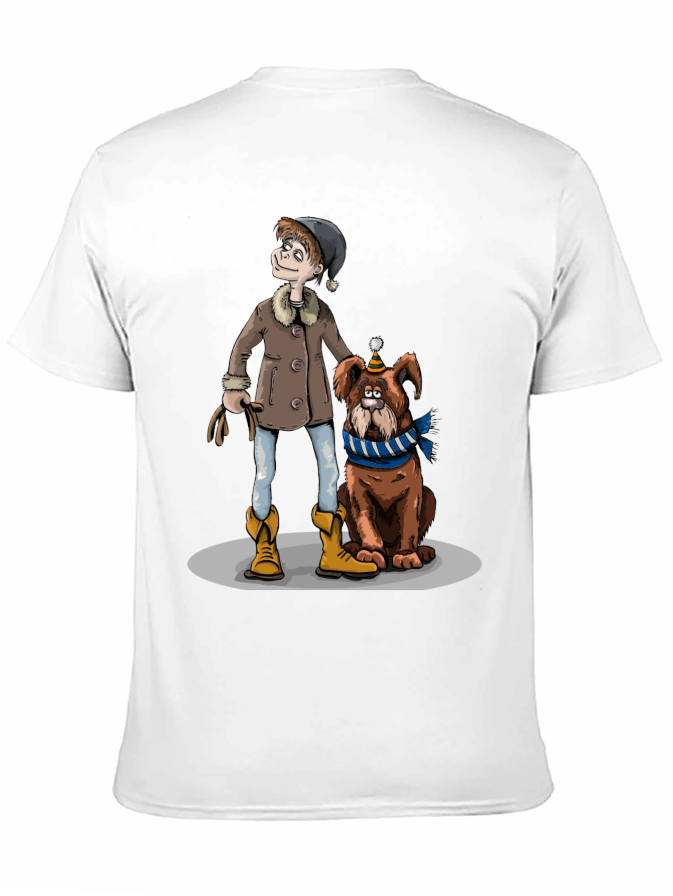 Cartoon Character Graphic Tee