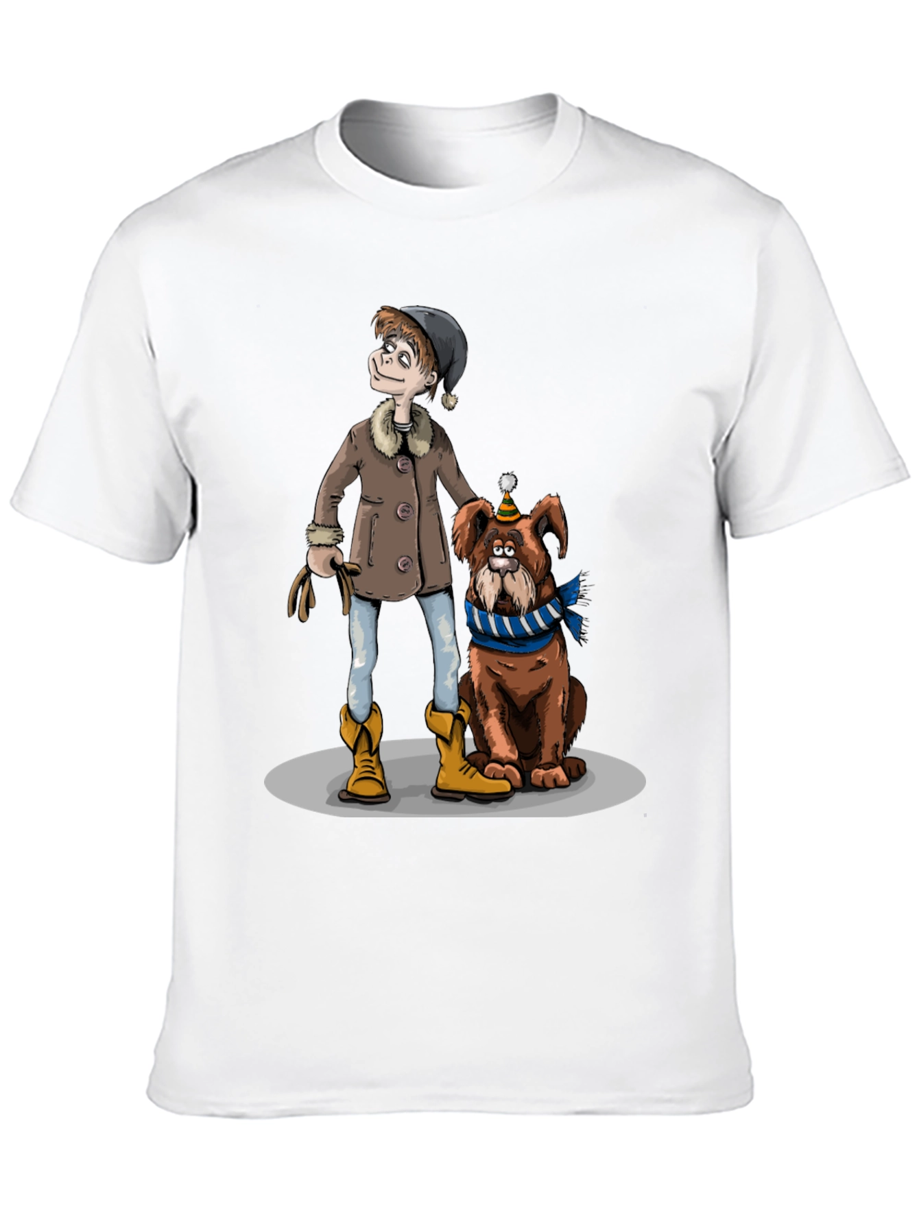 Cartoon Character Graphic Tee