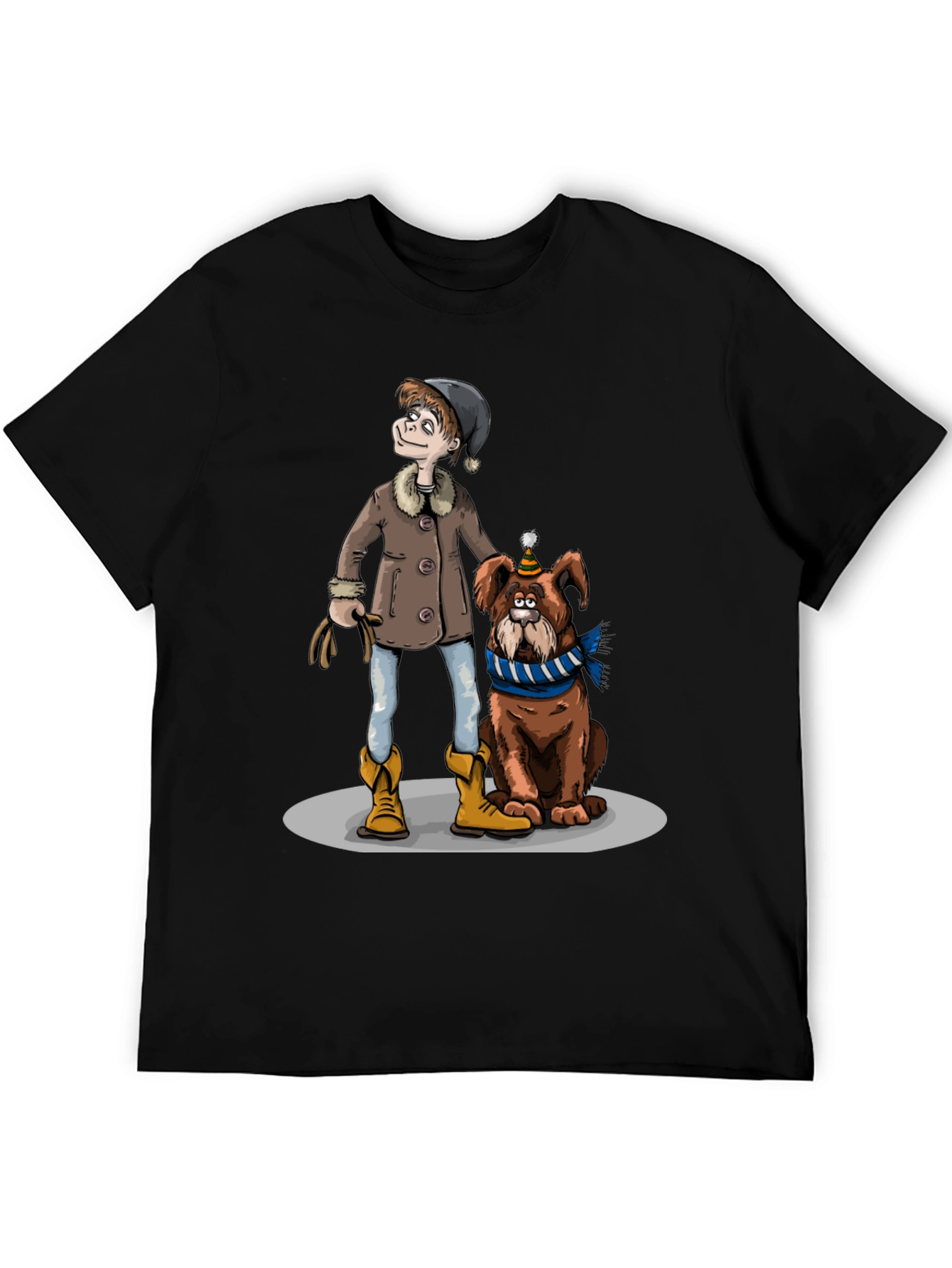 Cartoon Character Graphic Tee