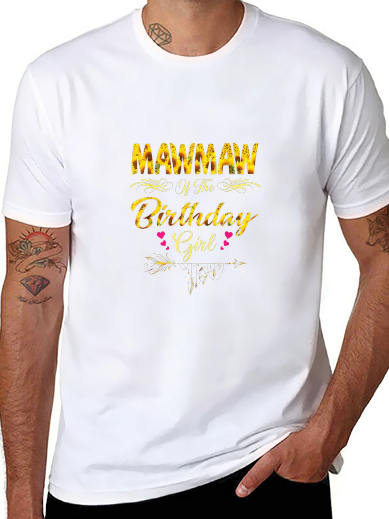 Mawmaw Birthday Girl Graphic Tee