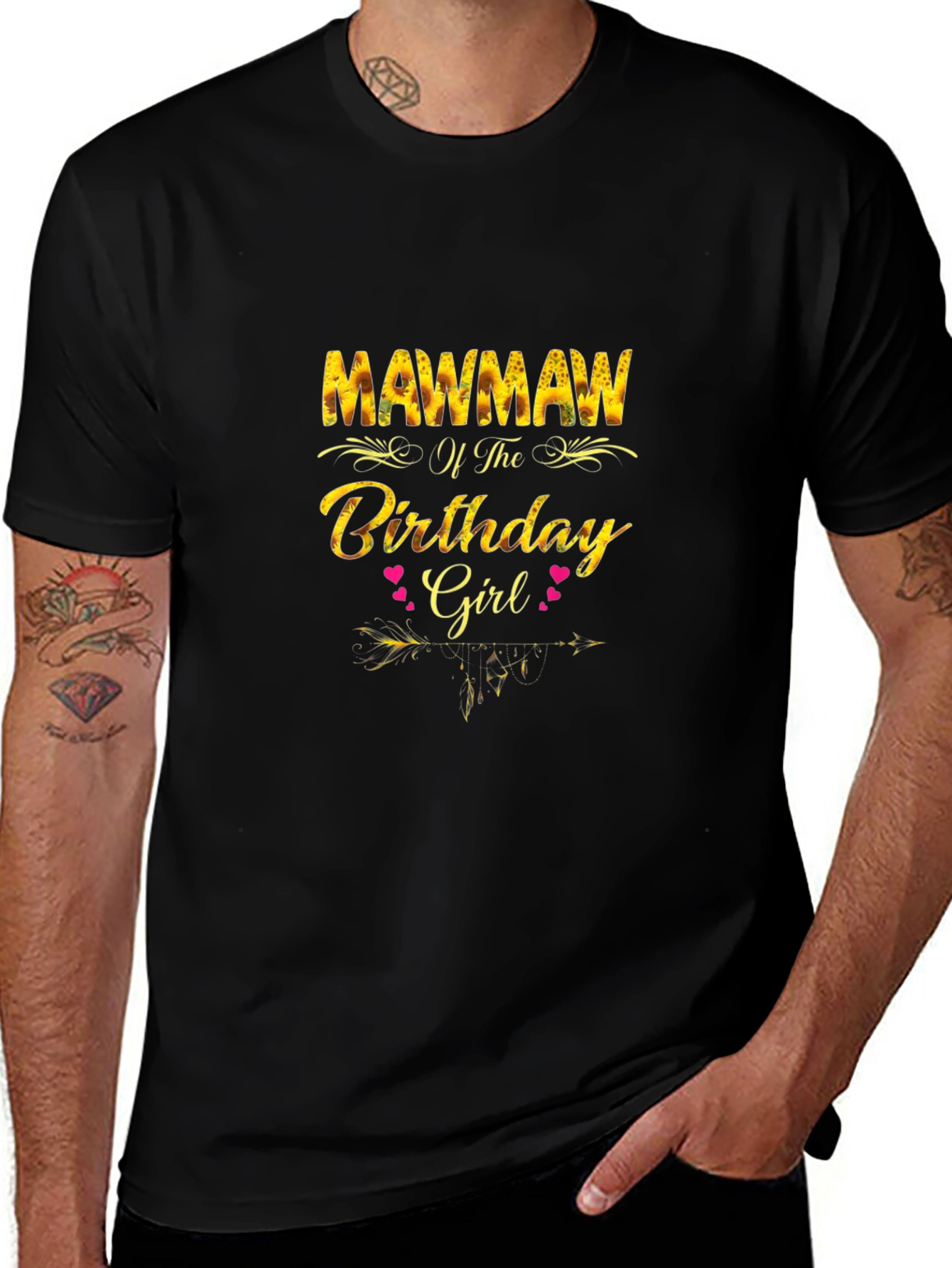 Mawmaw Birthday Girl Graphic Tee
