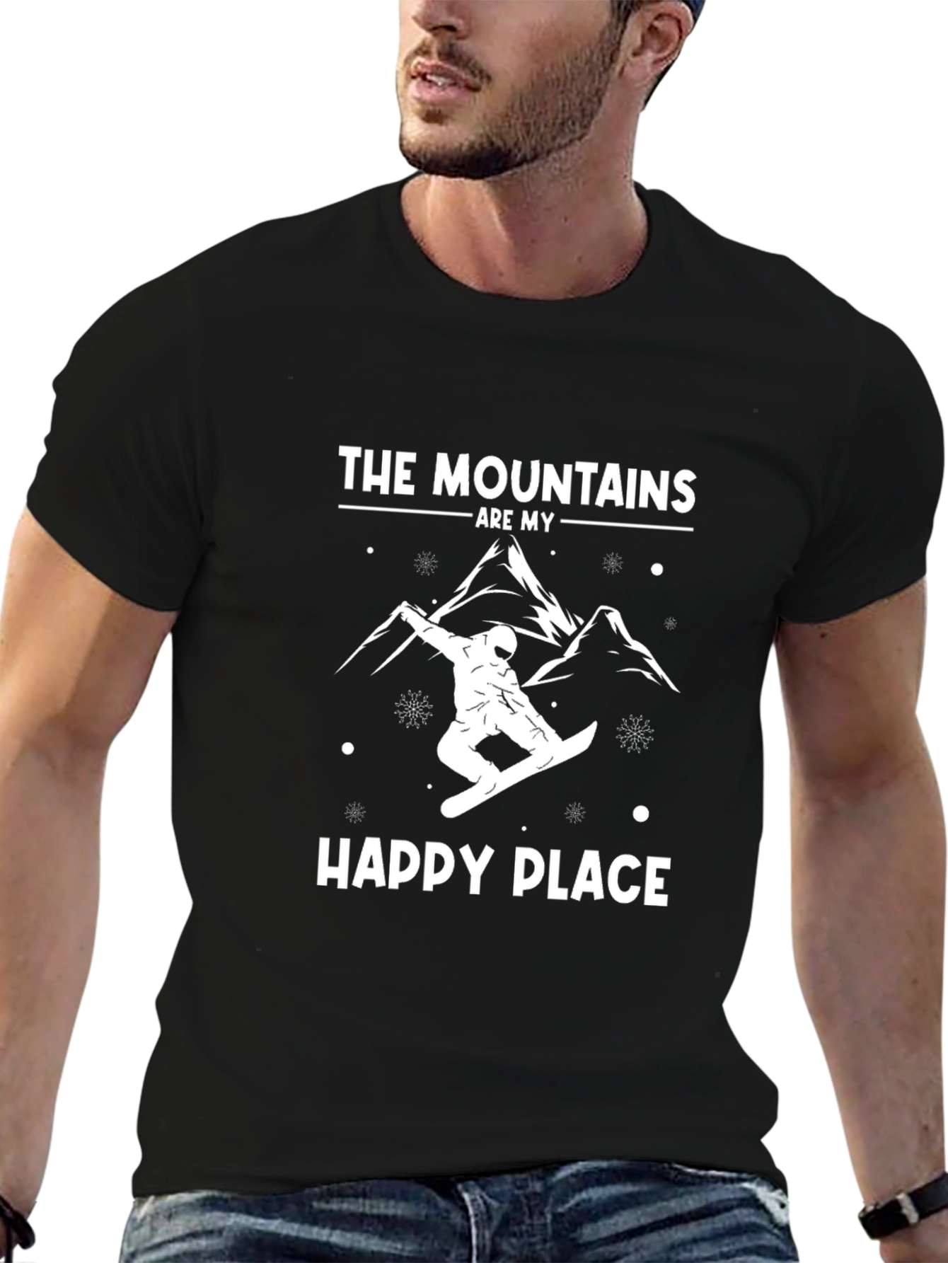 Mountains Are My Happy Place Tee