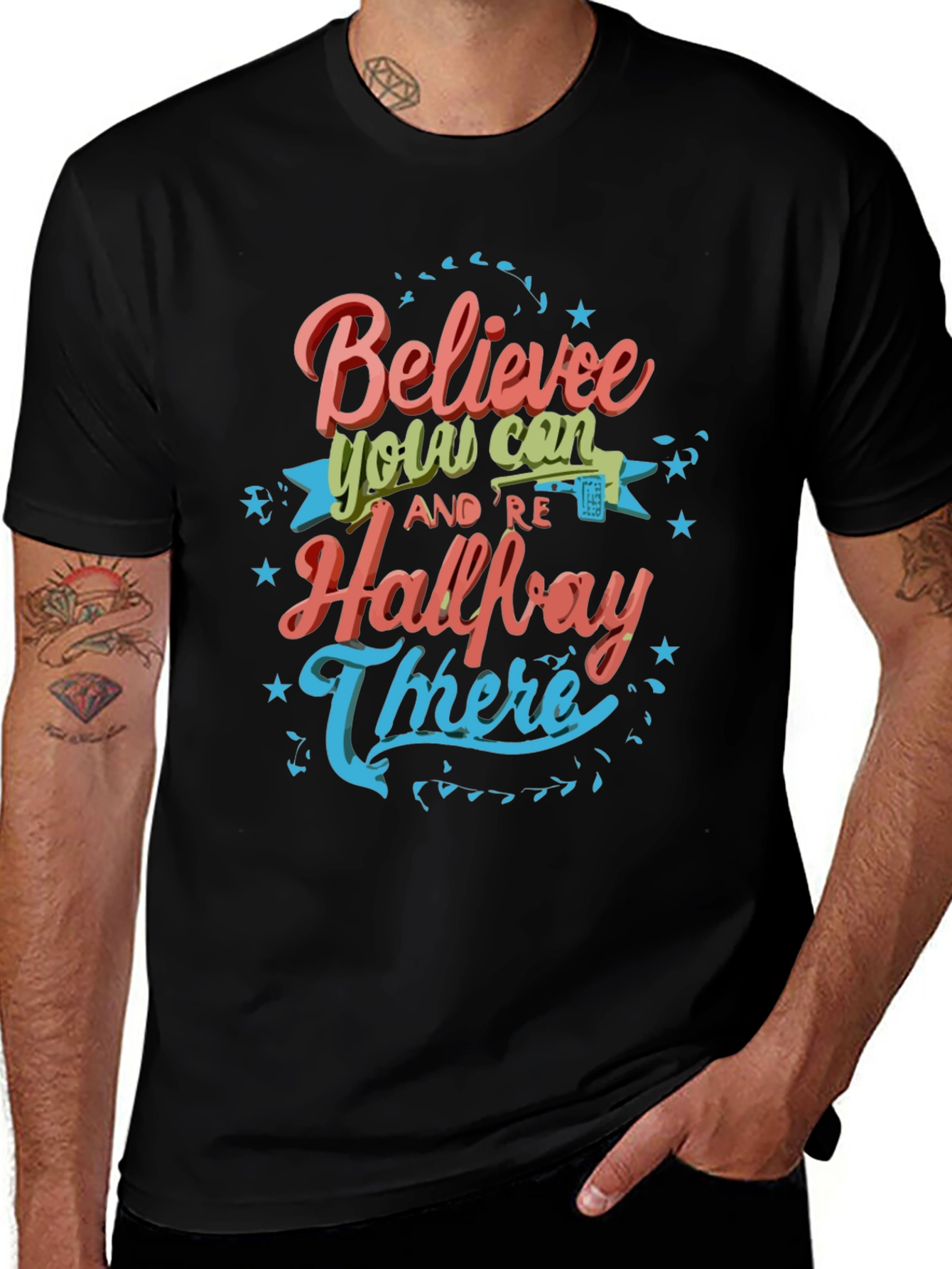 Believe You Can T-Shirt - Motivational Tee