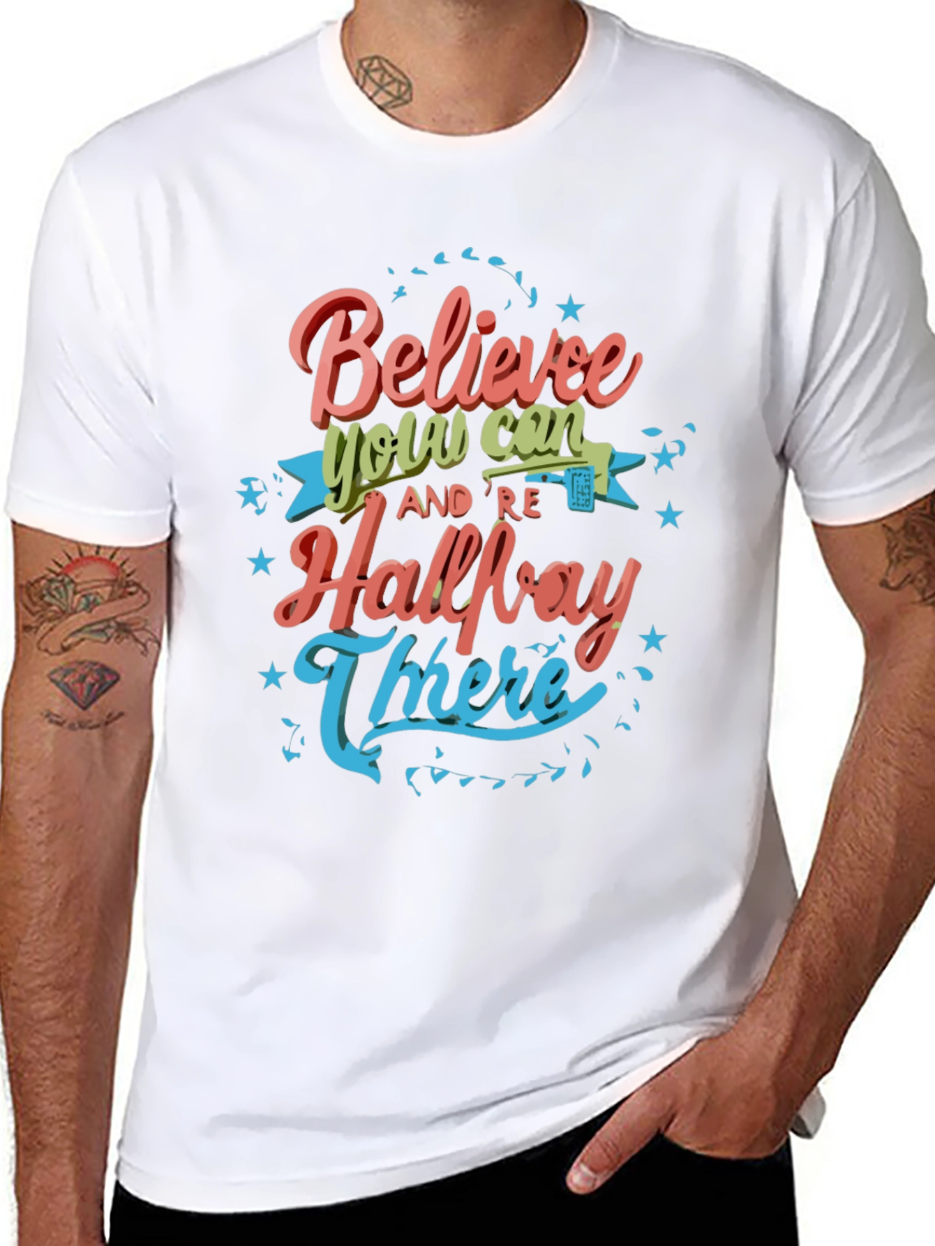 Believe You Can T-Shirt - Motivational Tee