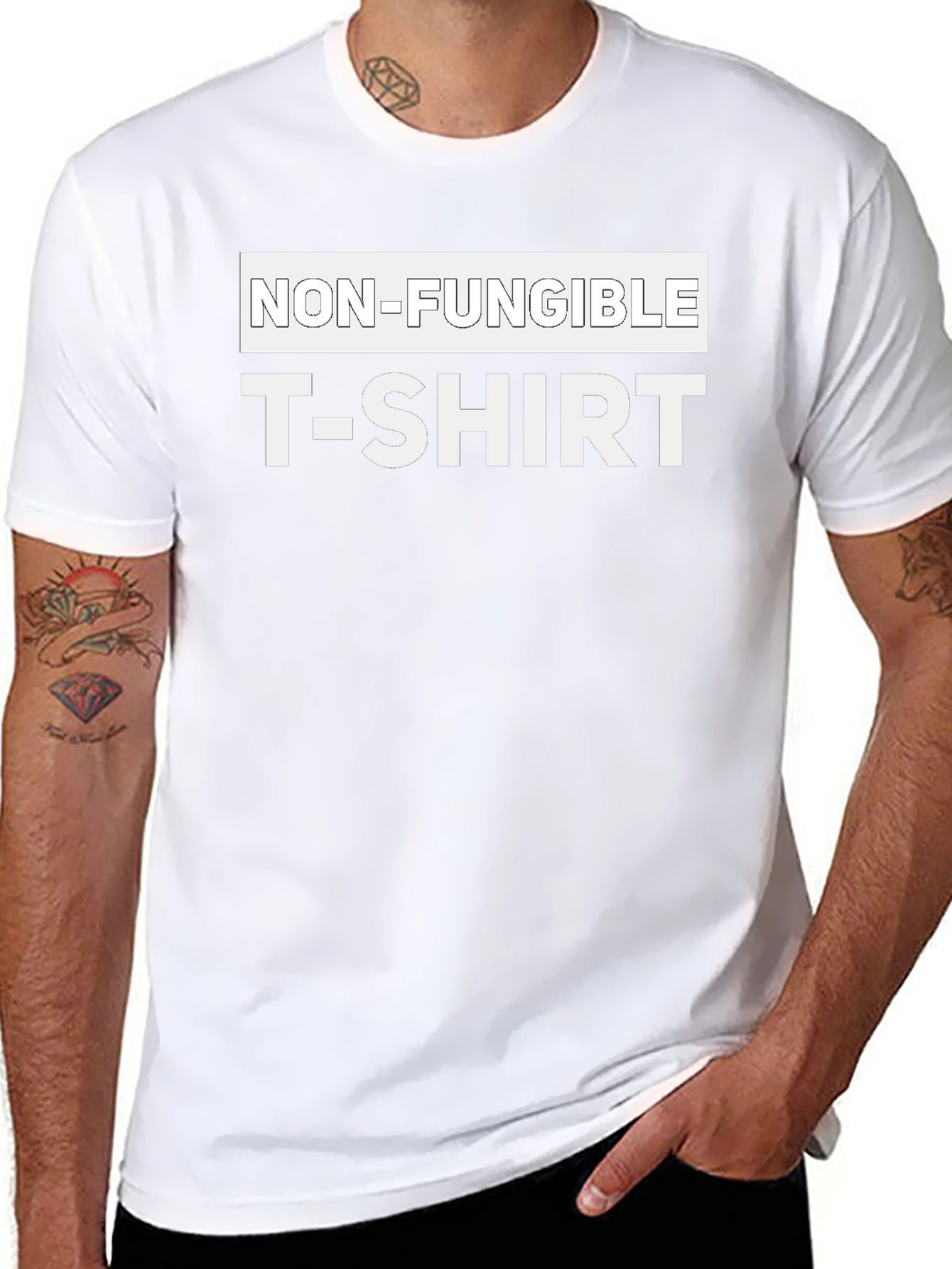 Non-Fungible T-Shirt - Novelty Crypto Tee
