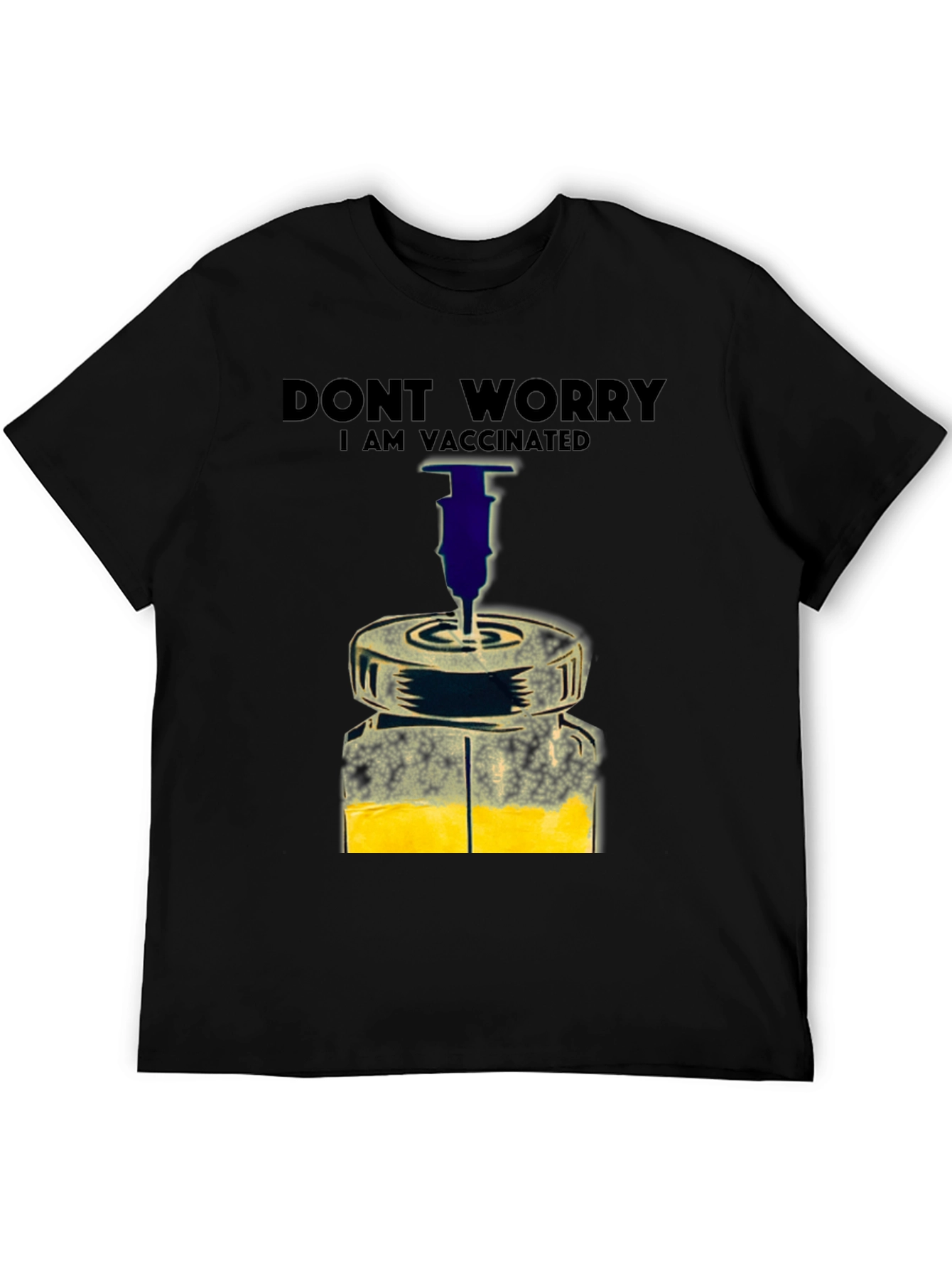 Vaccinated Graphic Tee - Stay Worry-Free