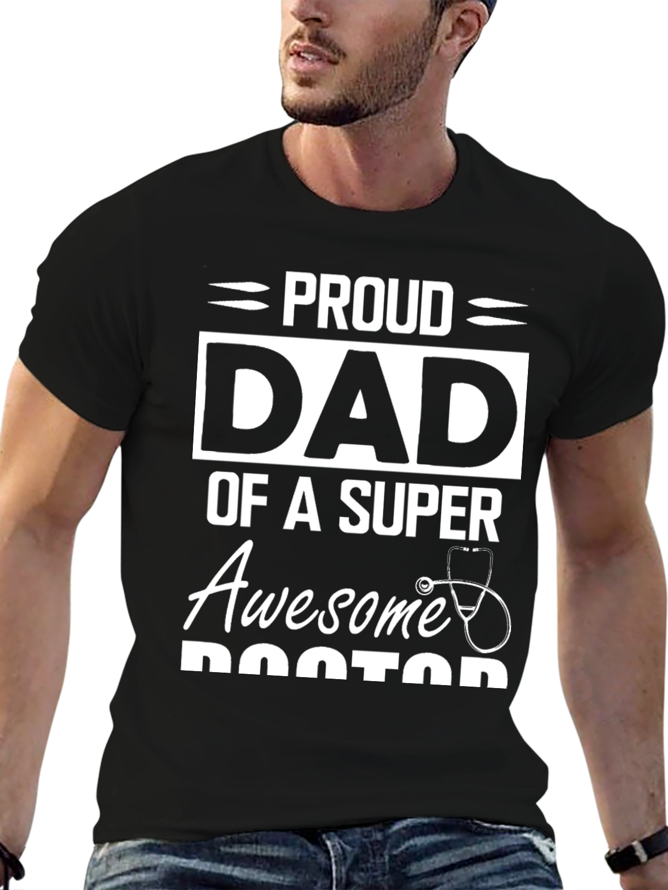 Proud Dad of a Super Awesome Doctor T-Shirt