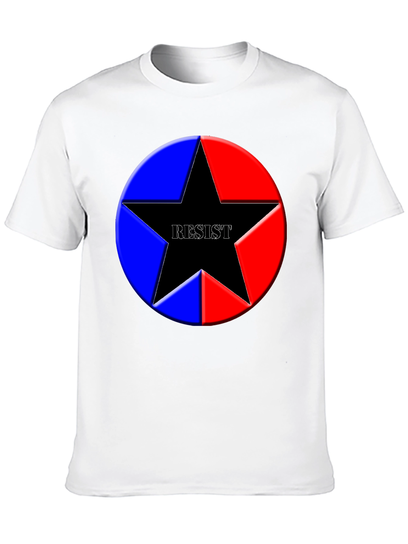 Resist Star Graphic T-Shirt - Political Activism Tee