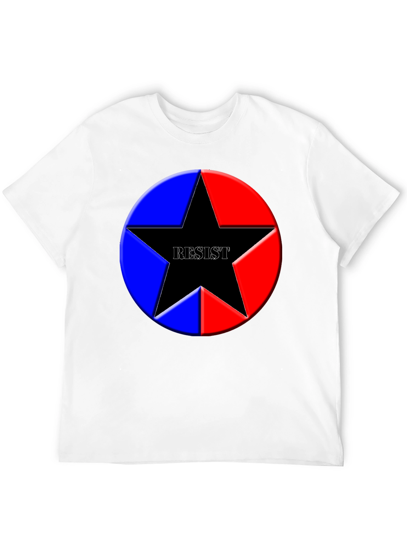 Resist Star Graphic T-Shirt - Political Activism Tee
