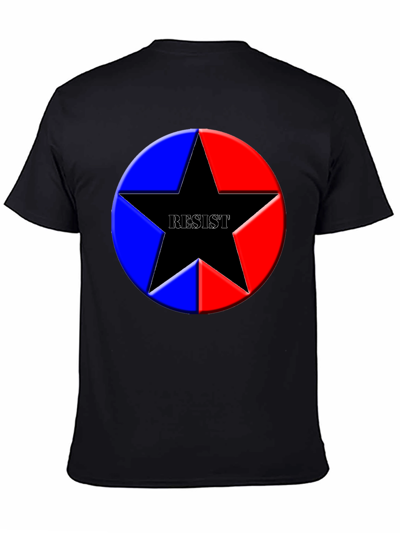 Resist Star Graphic T-Shirt - Political Activism Tee