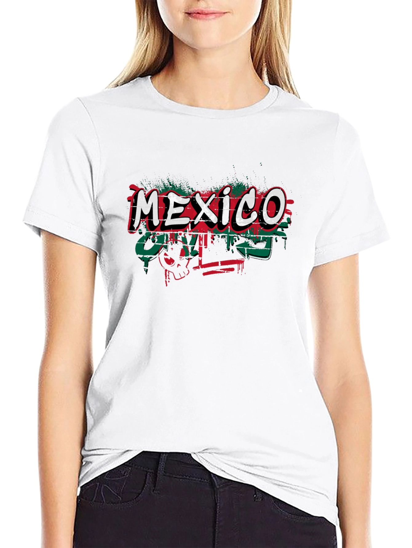 Mexico Graffiti Style T-Shirt