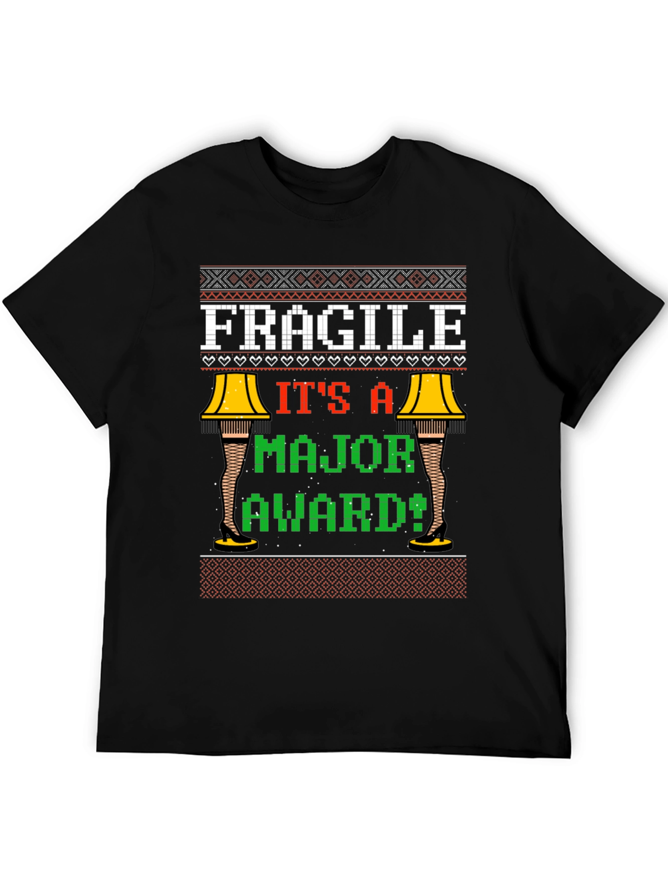 Fragile Major Award Christmas T-Shirt