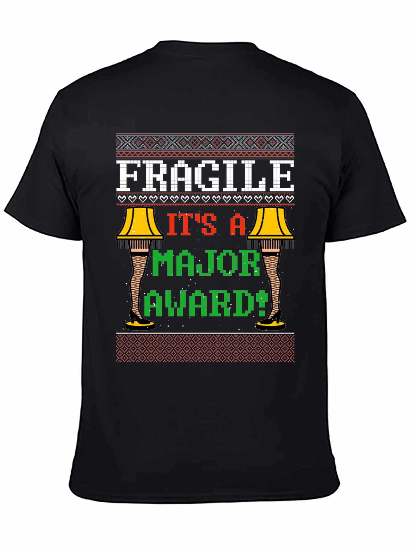 Fragile Major Award Christmas T-Shirt