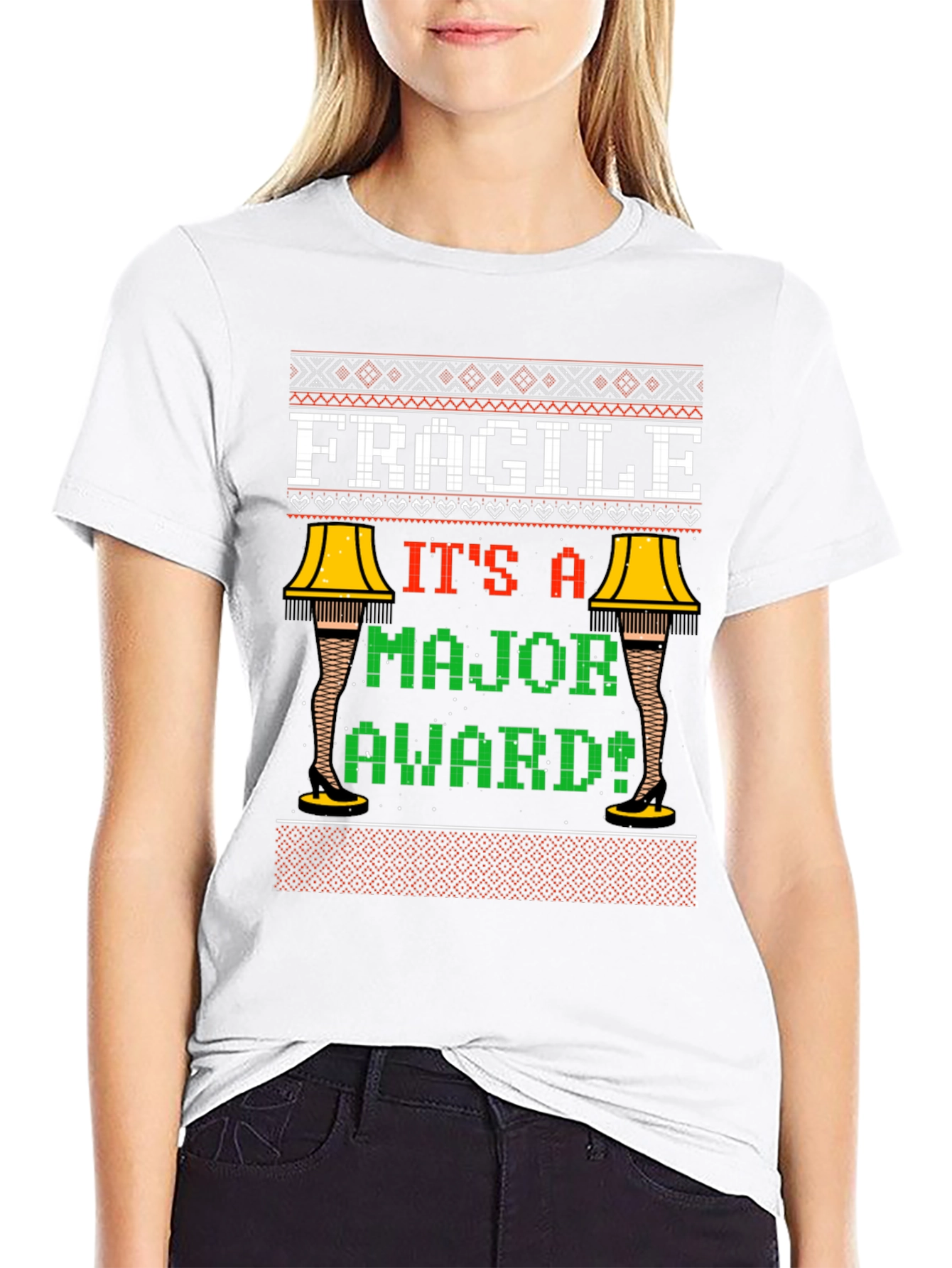 Fragile Major Award Christmas T-Shirt