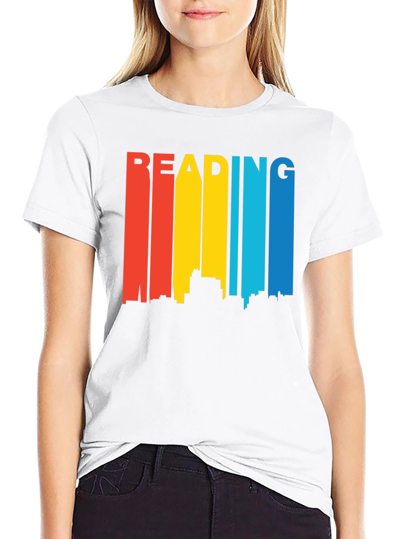 Reading Skyline T-Shirt - Cityscape Graphic Tee