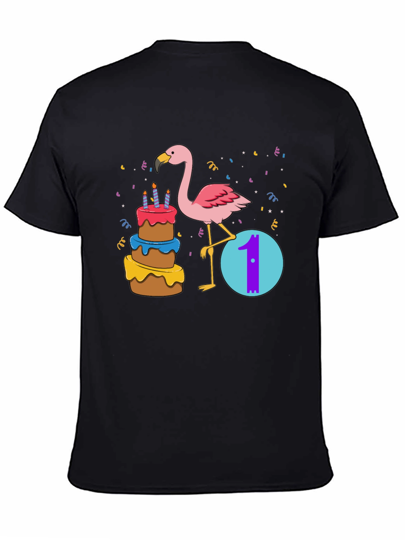 Flamingo 1st Birthday Shirt