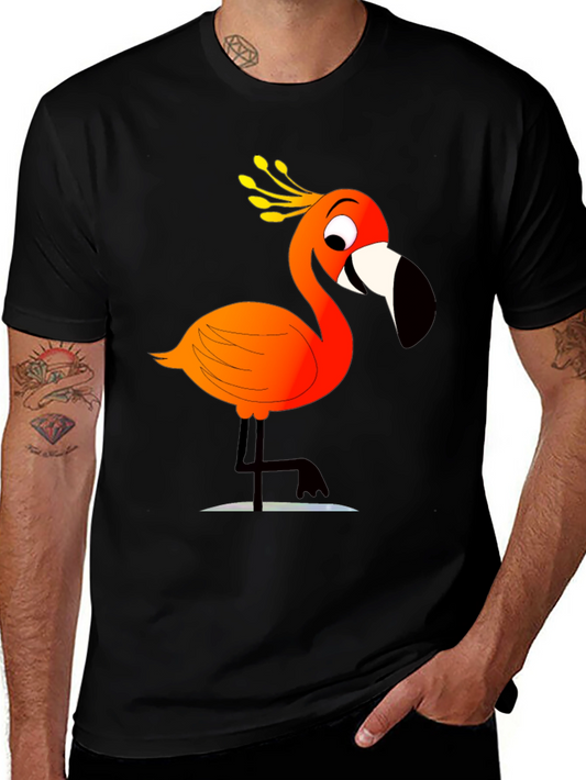 Funny Flamingo Graphic T-Shirt - Unisex