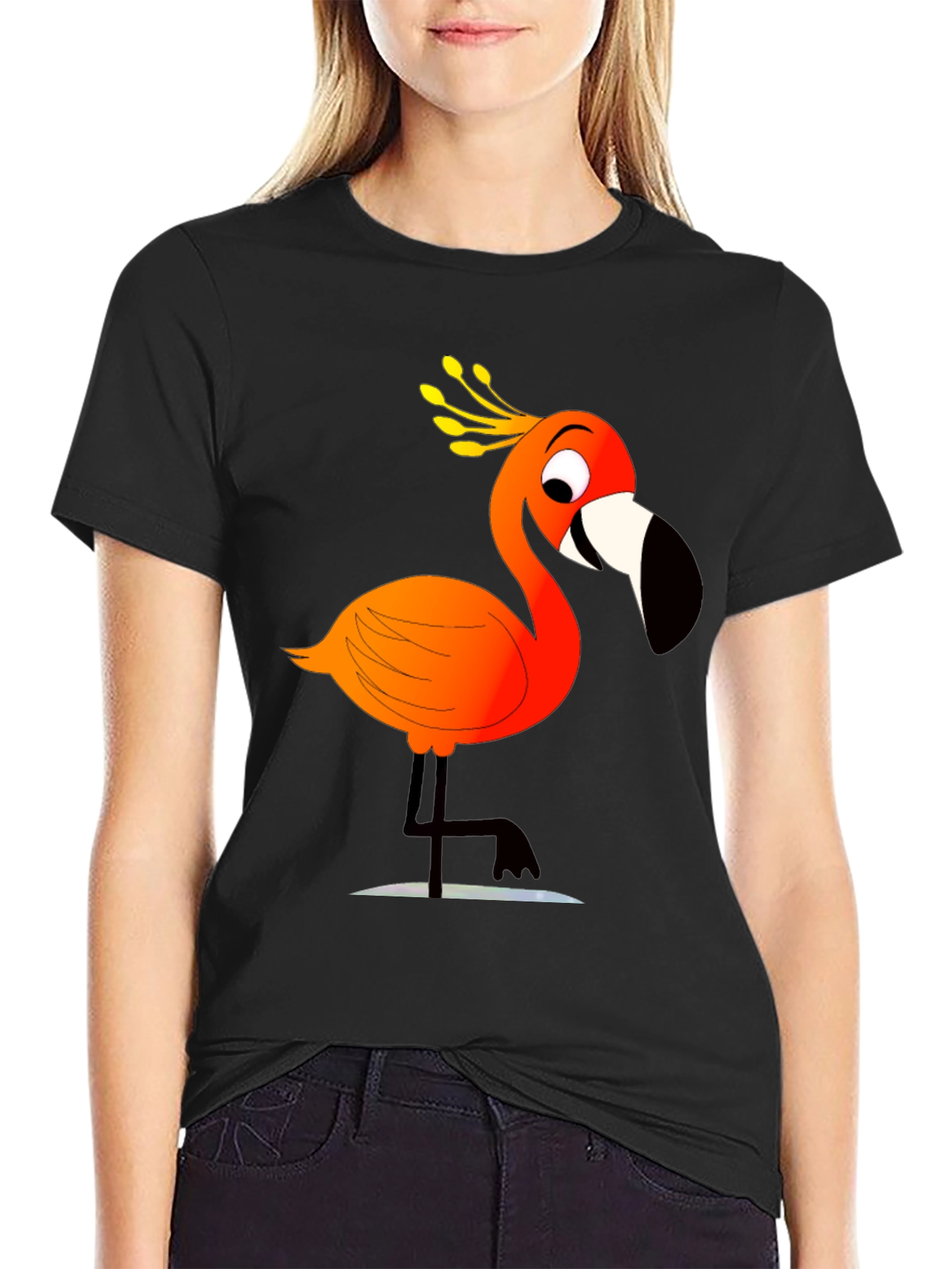 Funny Flamingo Graphic T-Shirt - Unisex