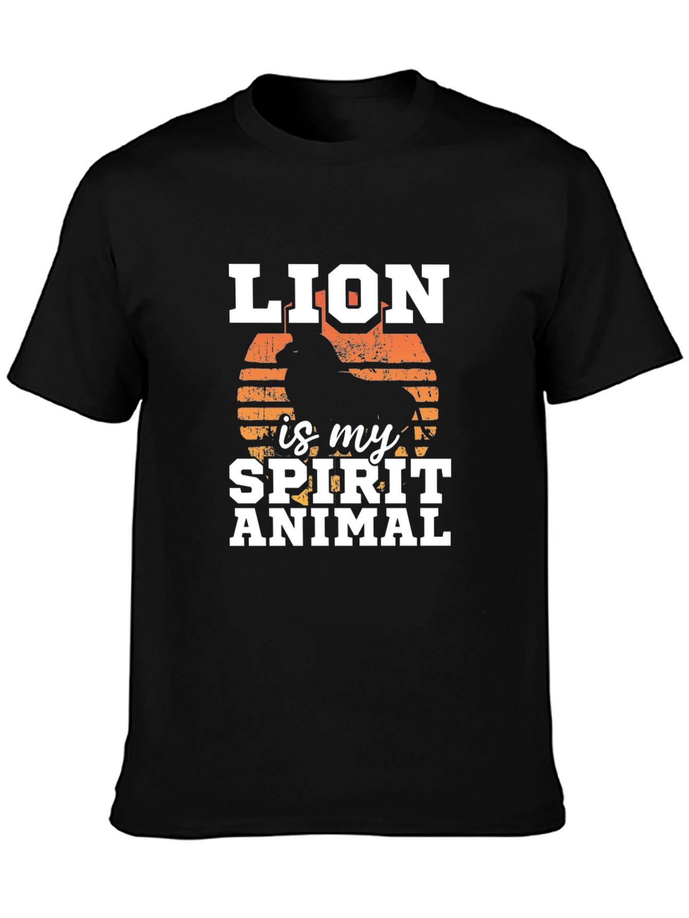 Lion Spirit Animal Graphic Tee