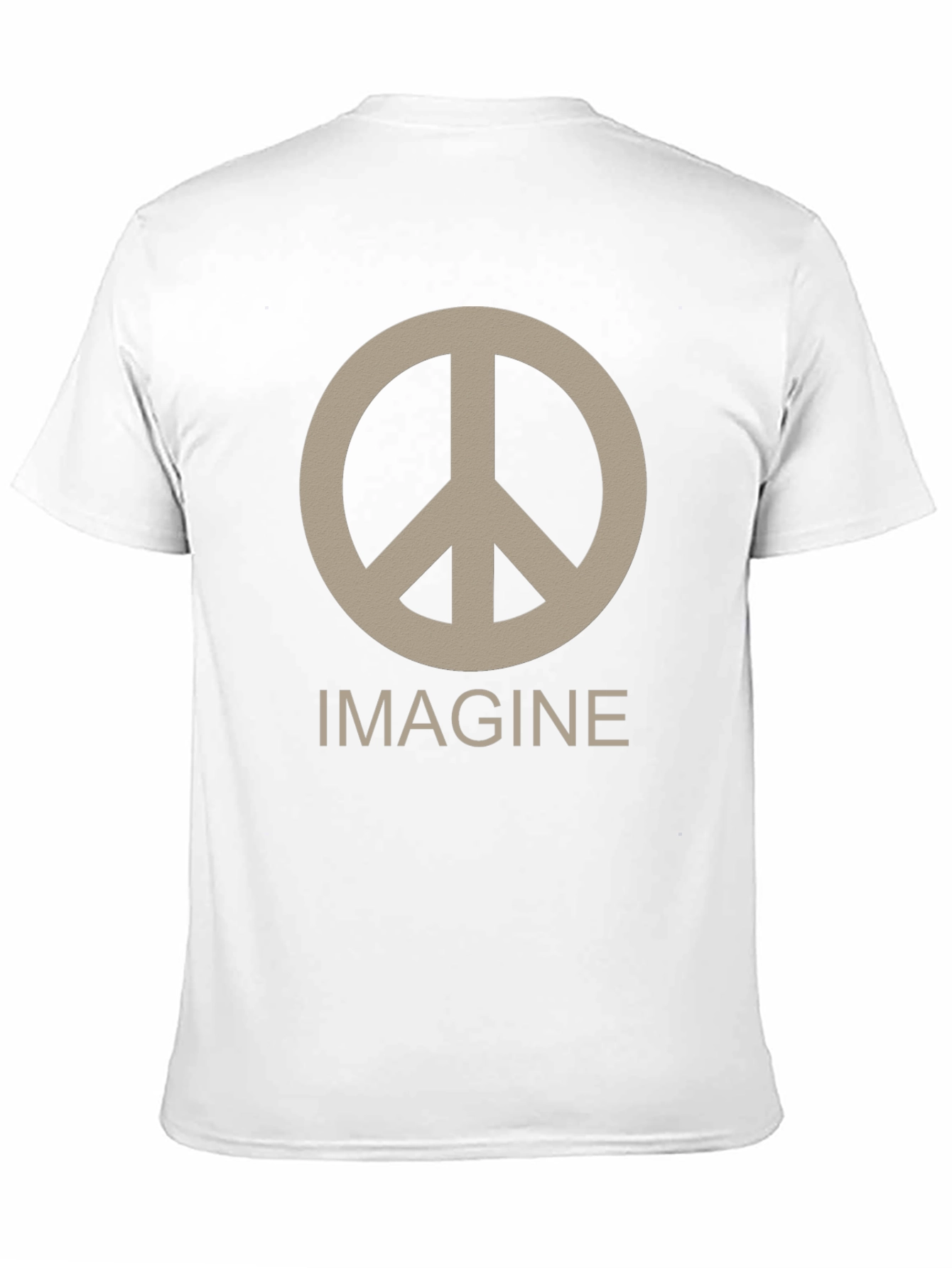 Imagine Peace Sign Graphic Tee