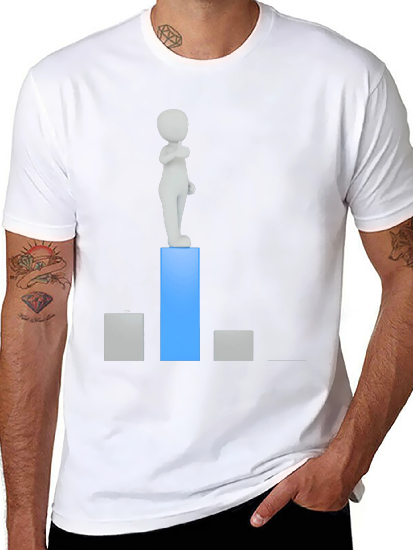 Winners Podium Black T-Shirt