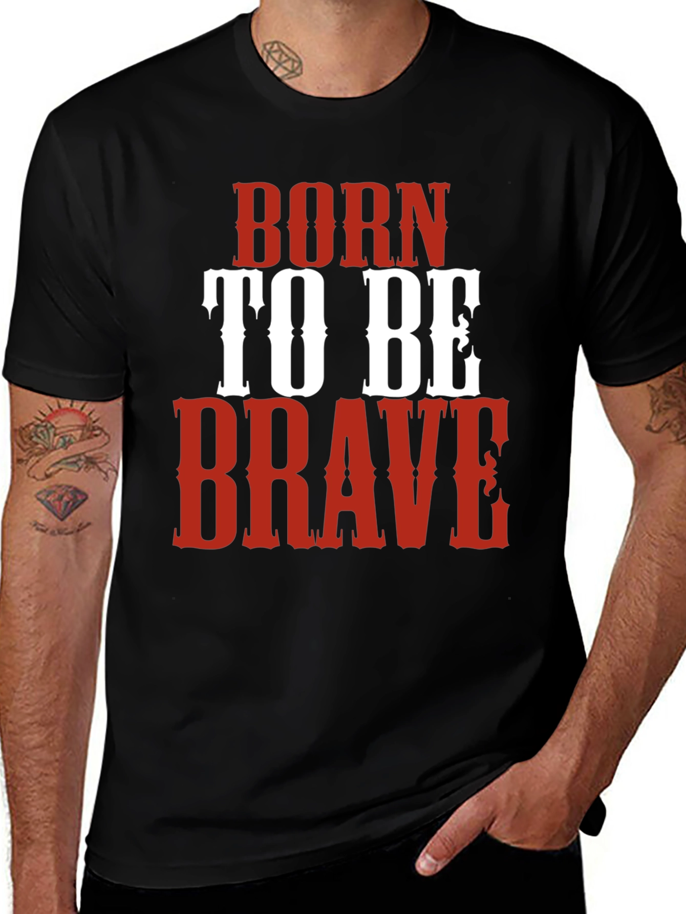 Born to Be Brave Graphic Tee