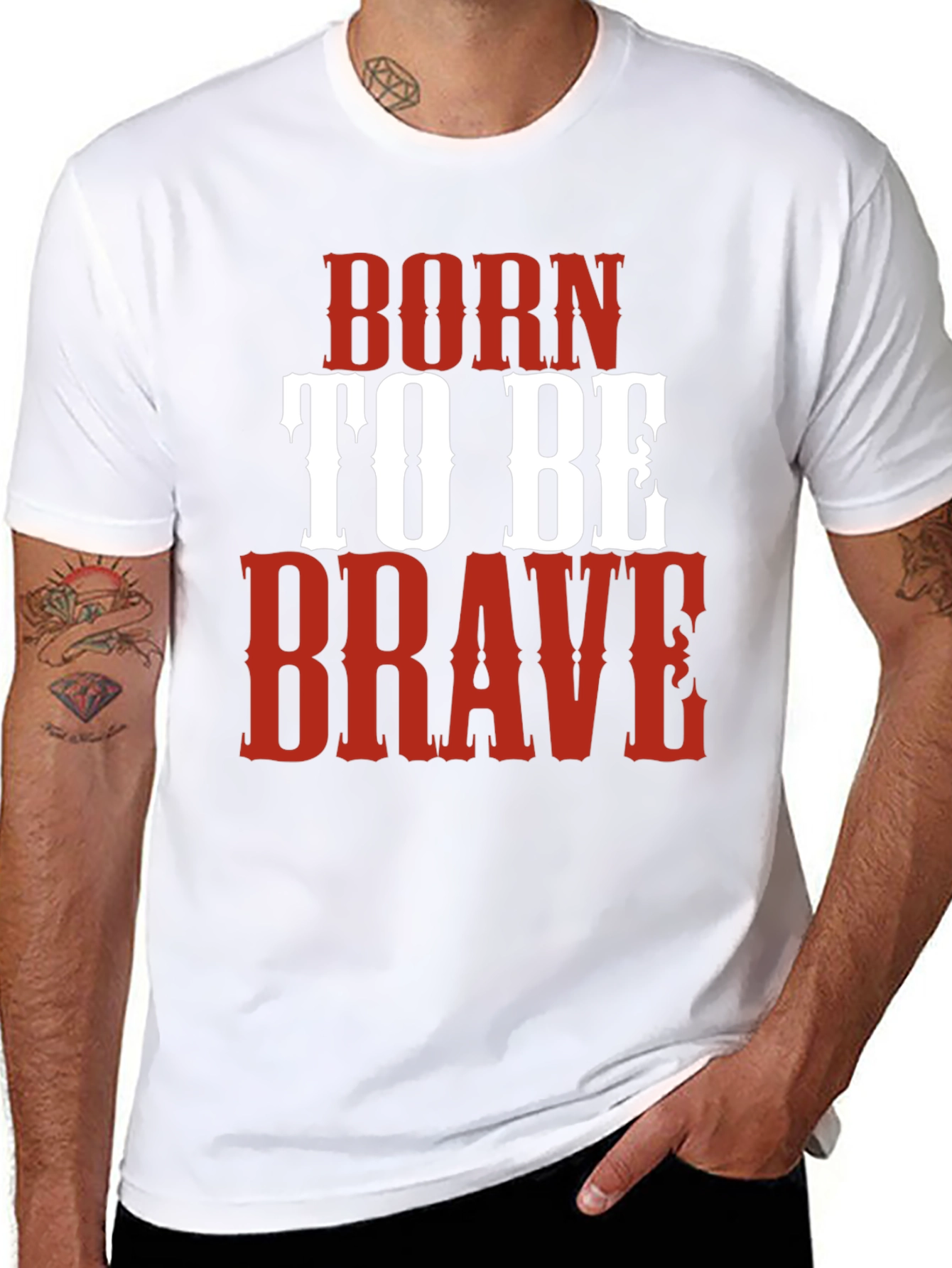 Born to Be Brave Graphic Tee