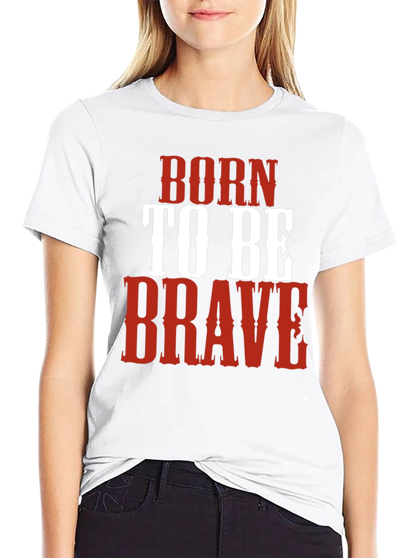 Born to Be Brave Graphic Tee
