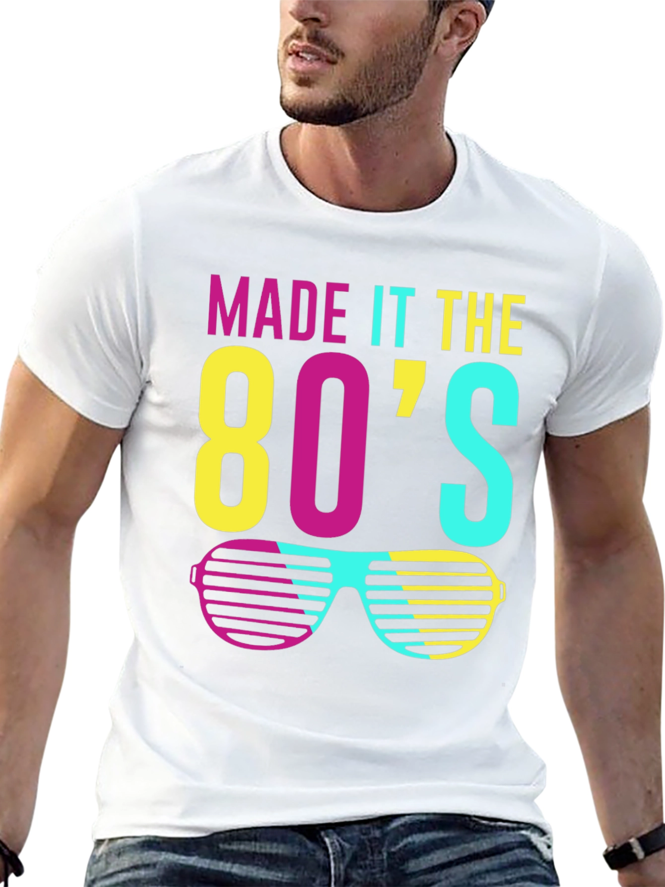 Made it the 80s Retro Sunglasses T-Shirt