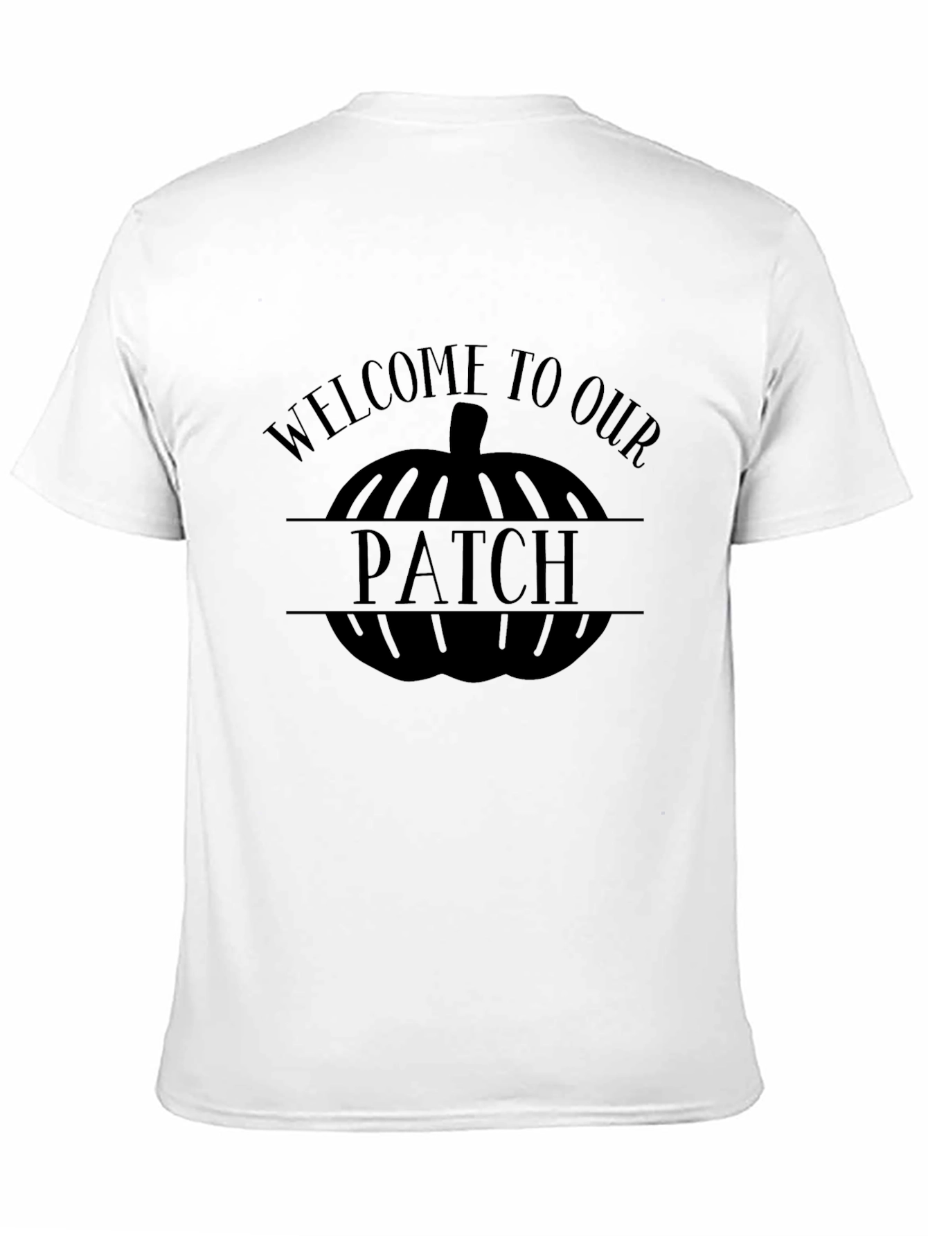Welcome to Our Patch Pumpkin T-Shirt