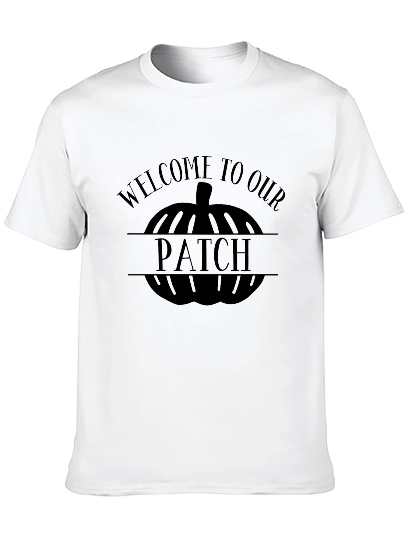 Welcome to Our Patch Pumpkin T-Shirt