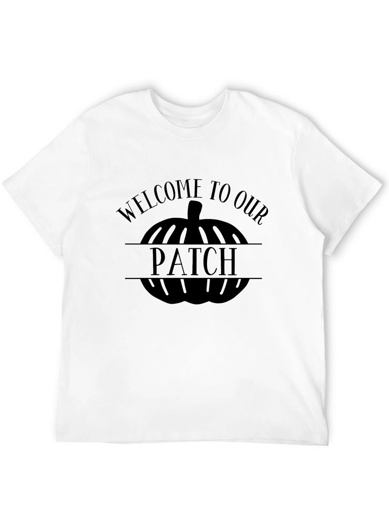 Welcome to Our Patch Pumpkin T-Shirt