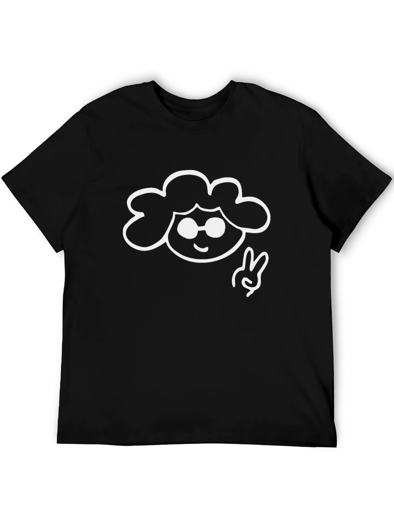 Peace Out Tee - Retro Cartoon T-Shirt