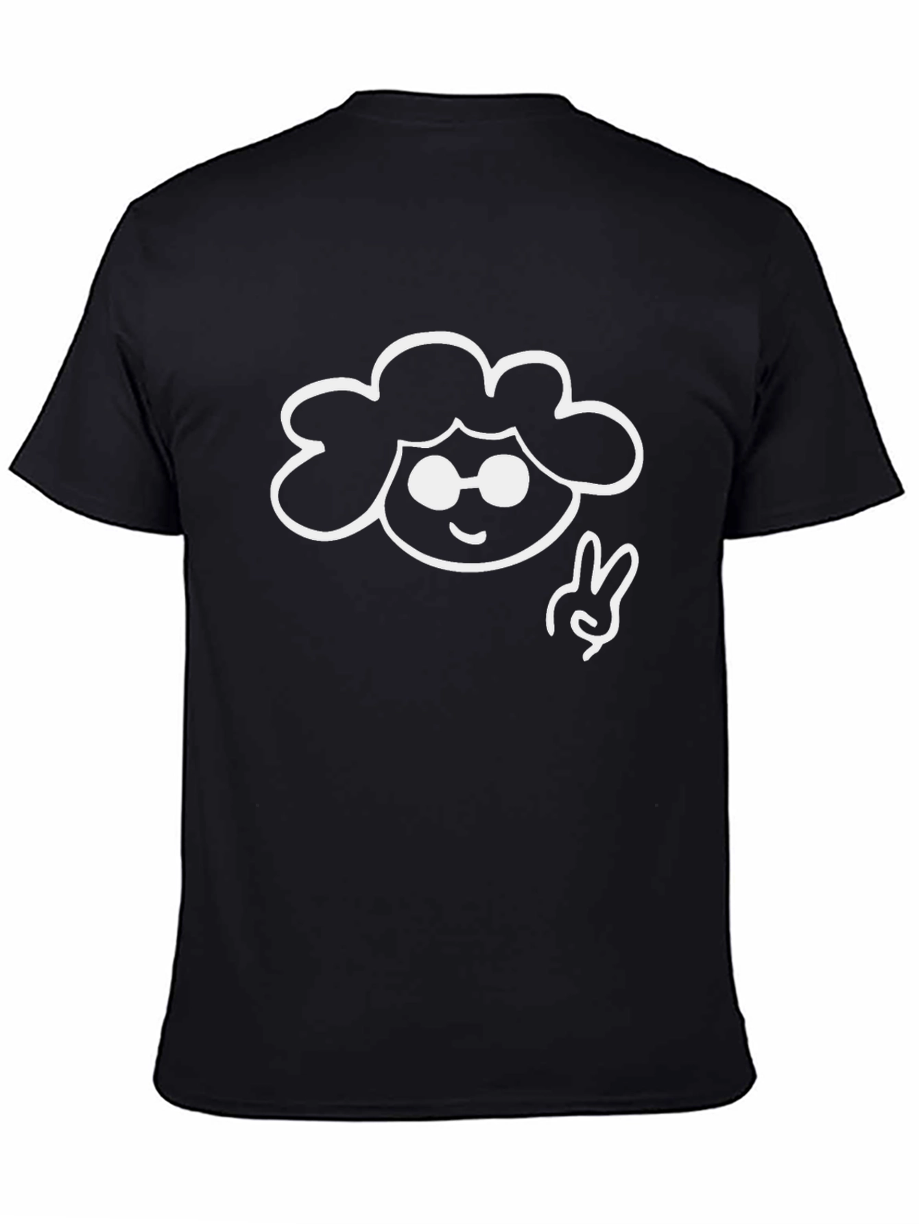 Peace Out Tee - Retro Cartoon T-Shirt