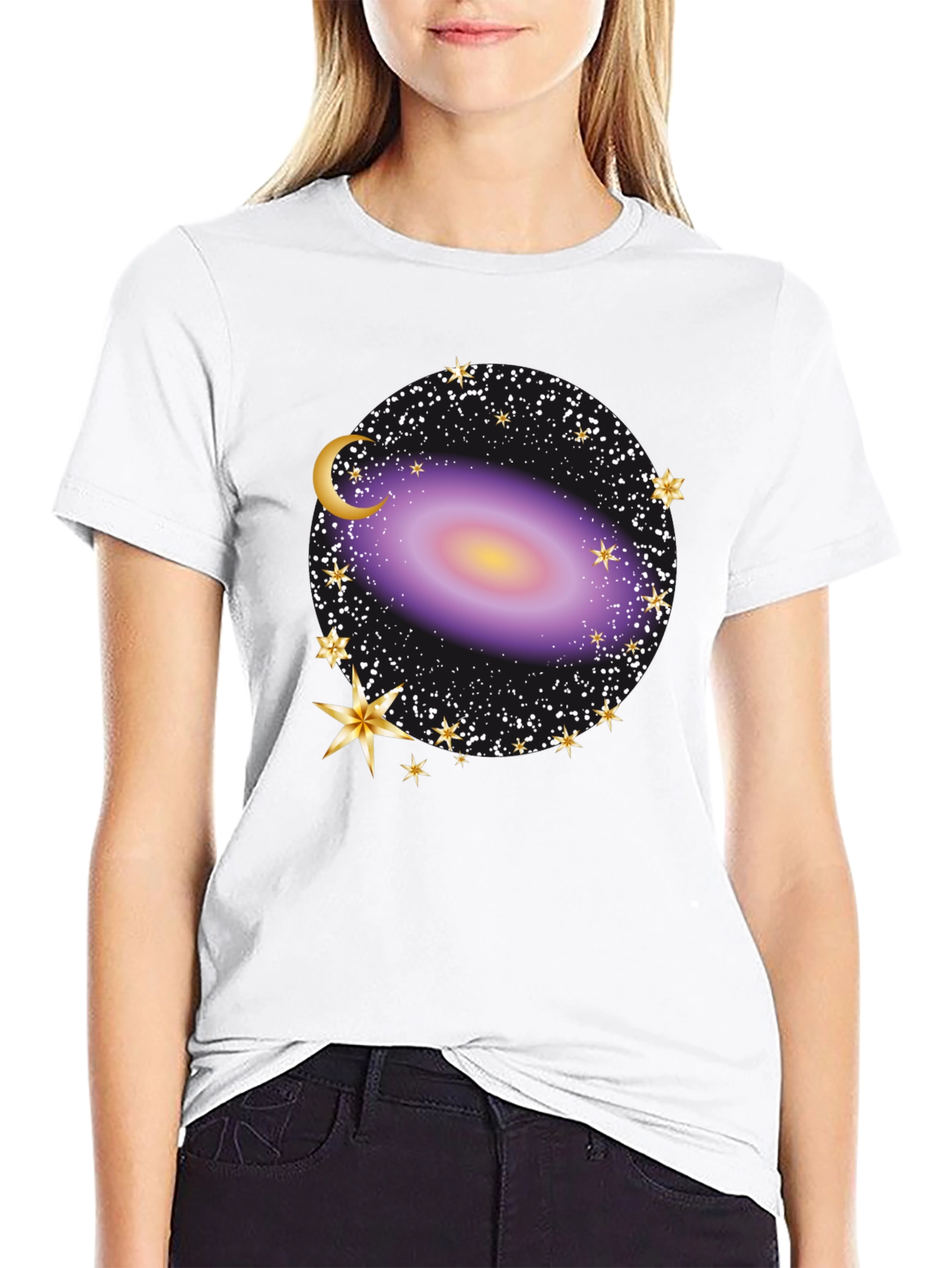 Galaxy Dream T-Shirt - Stylish Celestial Design