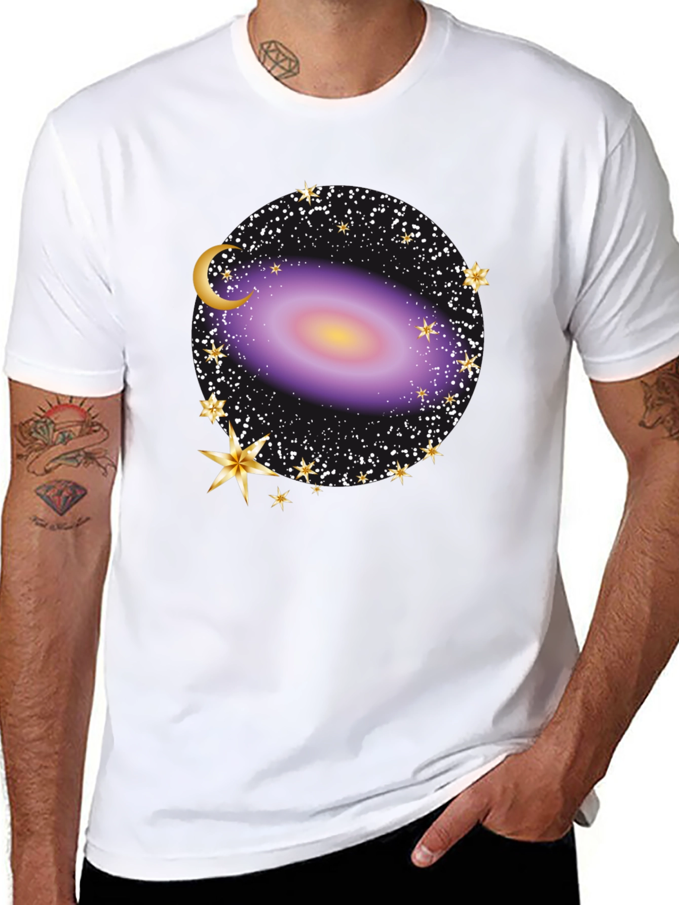 Galaxy Dream T-Shirt - Stylish Celestial Design