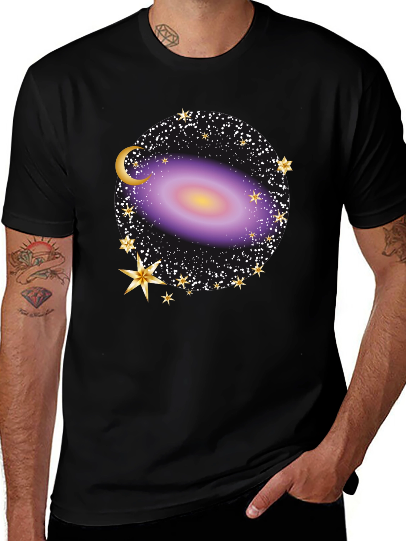 Galaxy Dream T-Shirt - Stylish Celestial Design