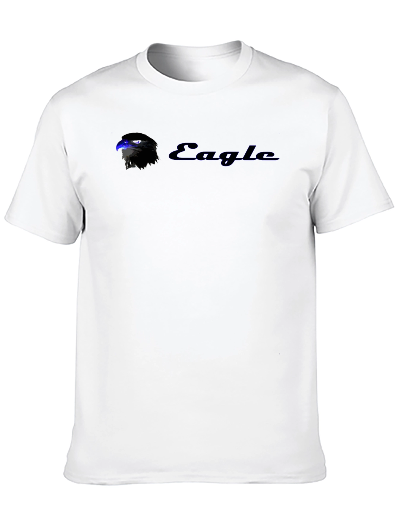 Eagle Graphic Tee - Black Cotton Blend