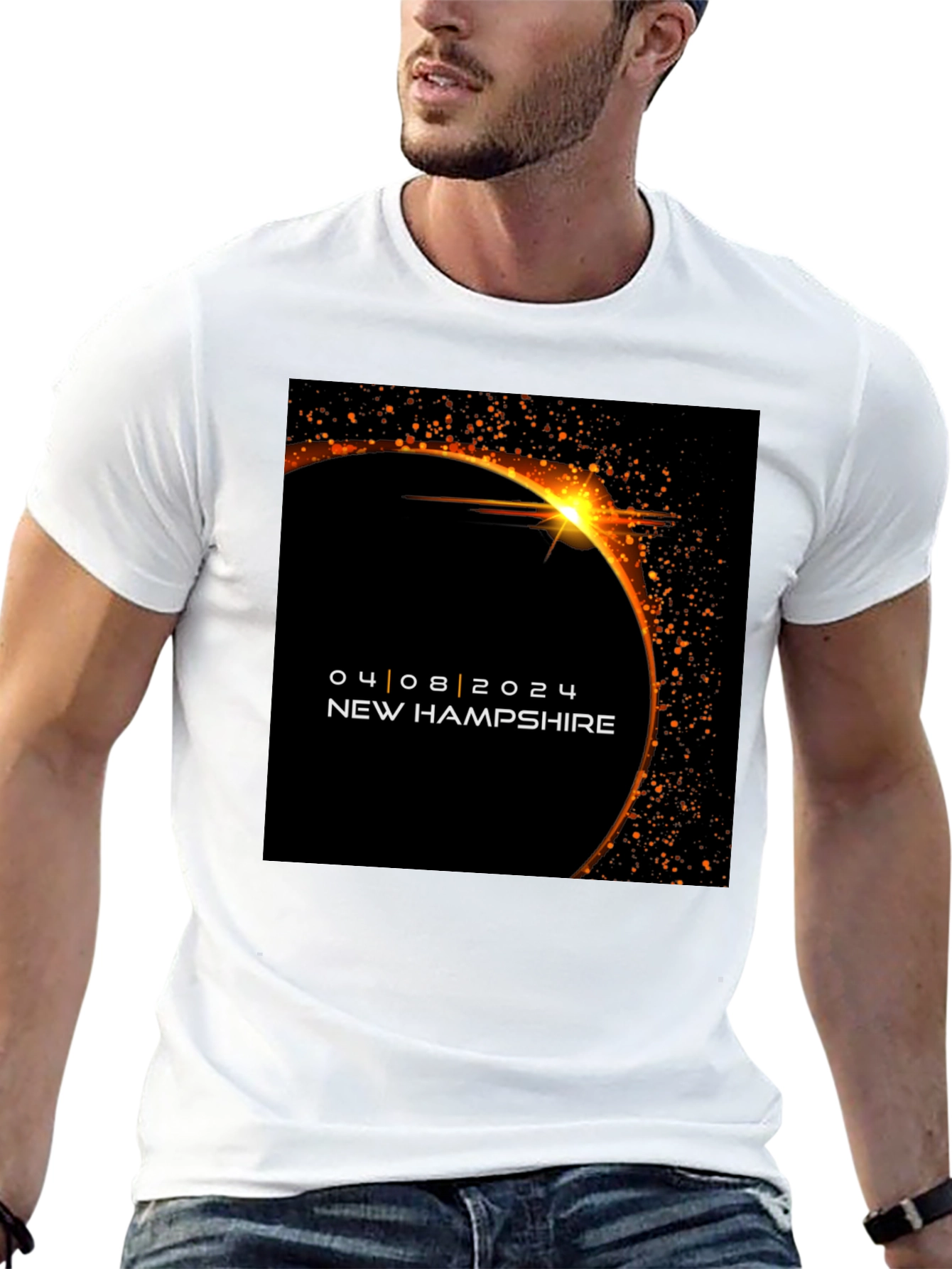 New Hampshire 2024 Eclipse T-Shirt